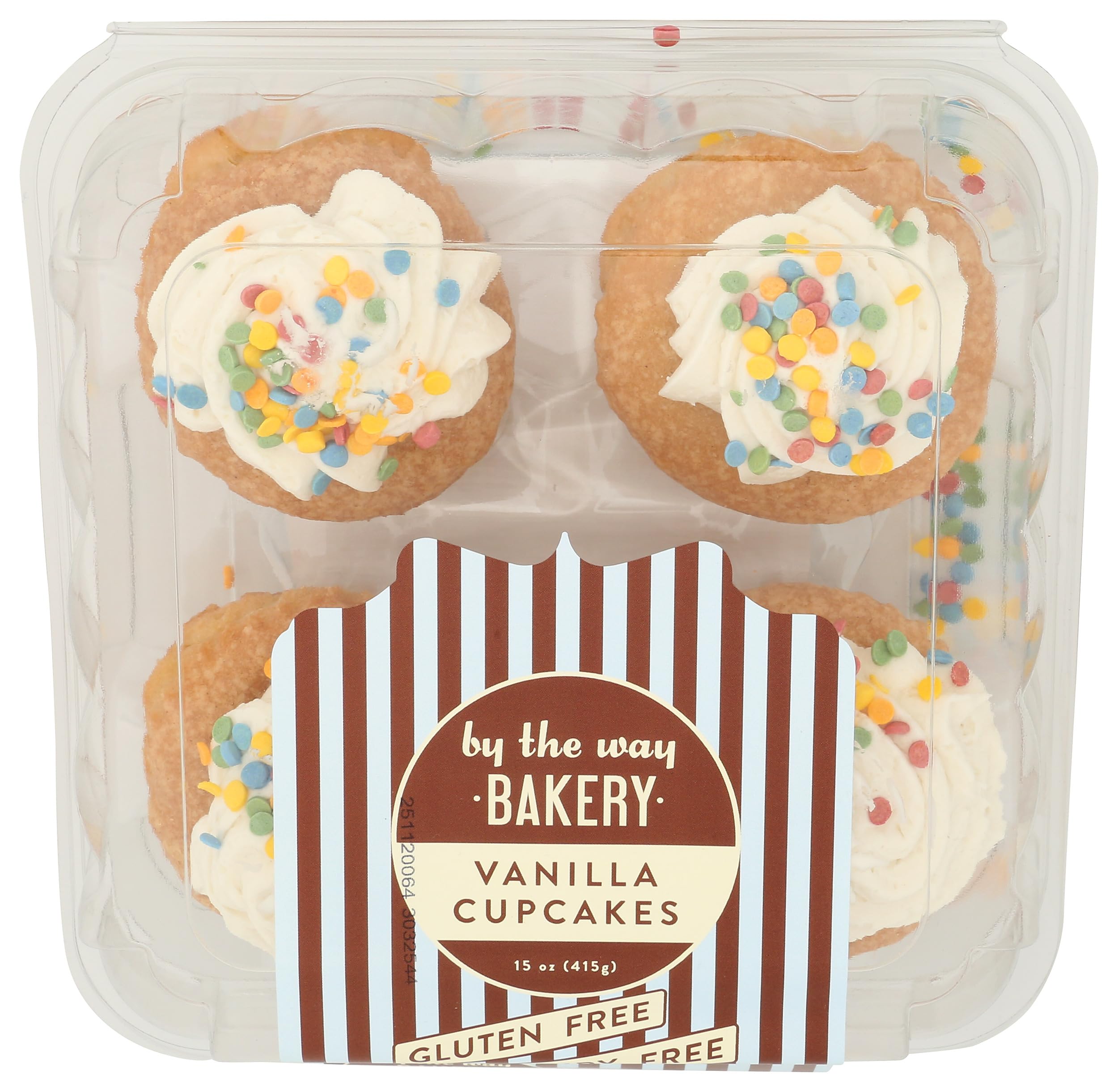 Cupcakes Vanilla 4 Count, 15 Ounce