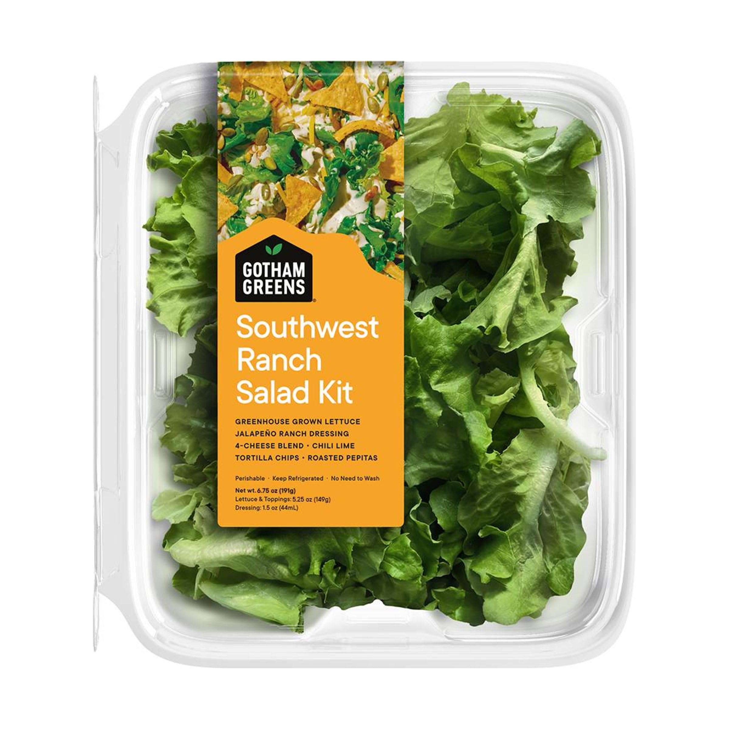 Gotham Greens Southwest Ranch Salad Kit, 6.5 OZ