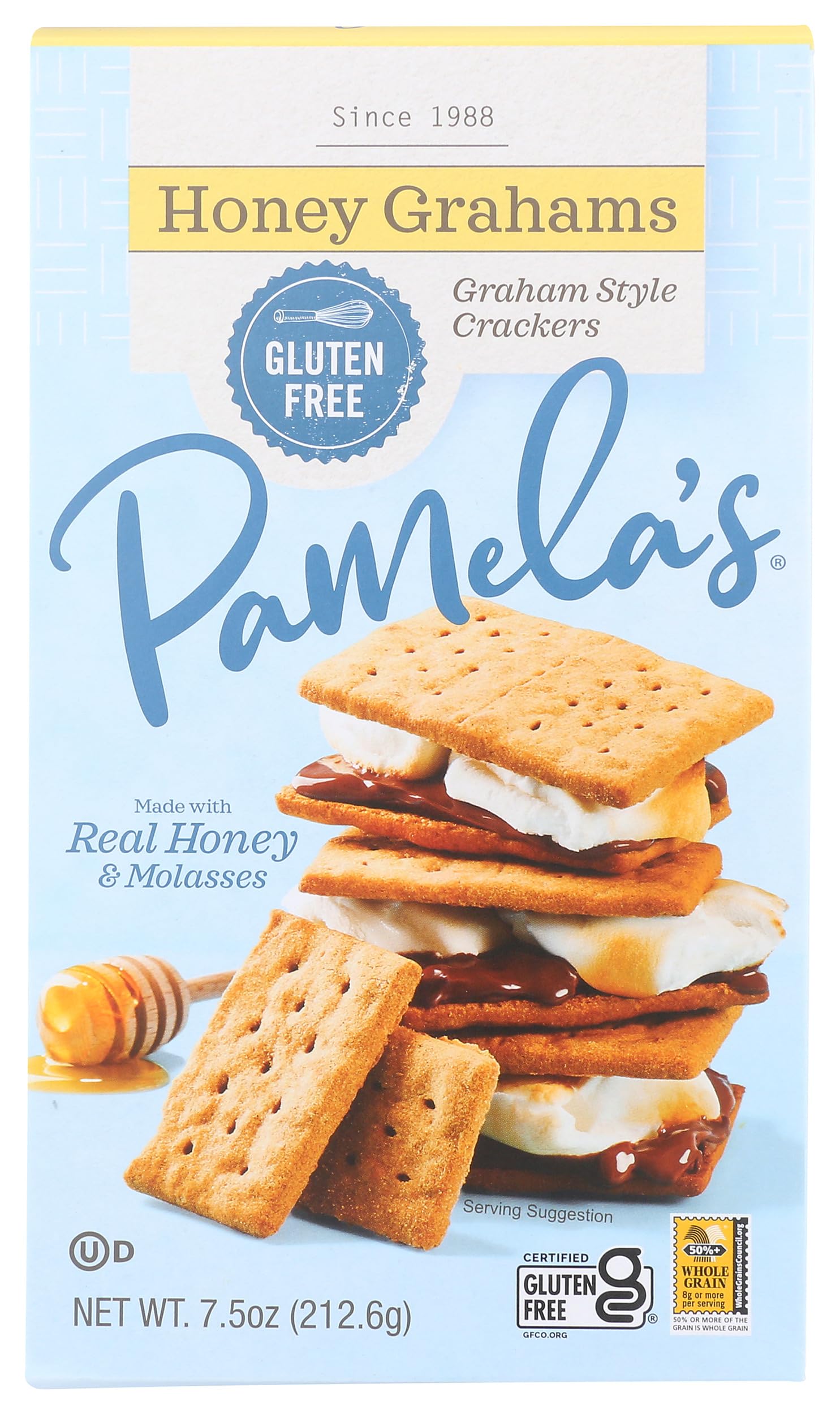 Pamela's Products Gluten Free Honey Graham Crackers, 7.5 oz