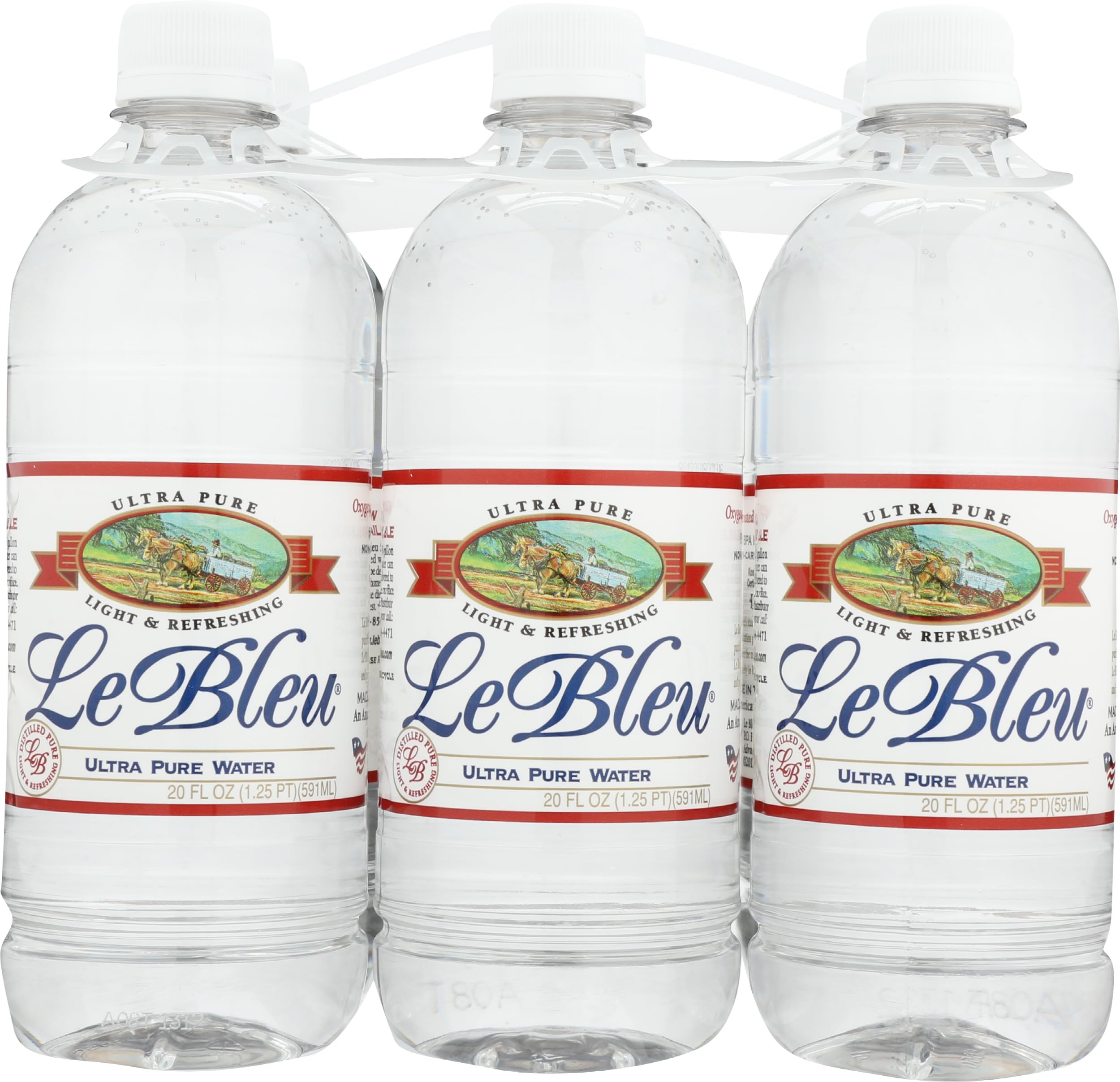 LE BLEU Water 6Pk, 20 FZ