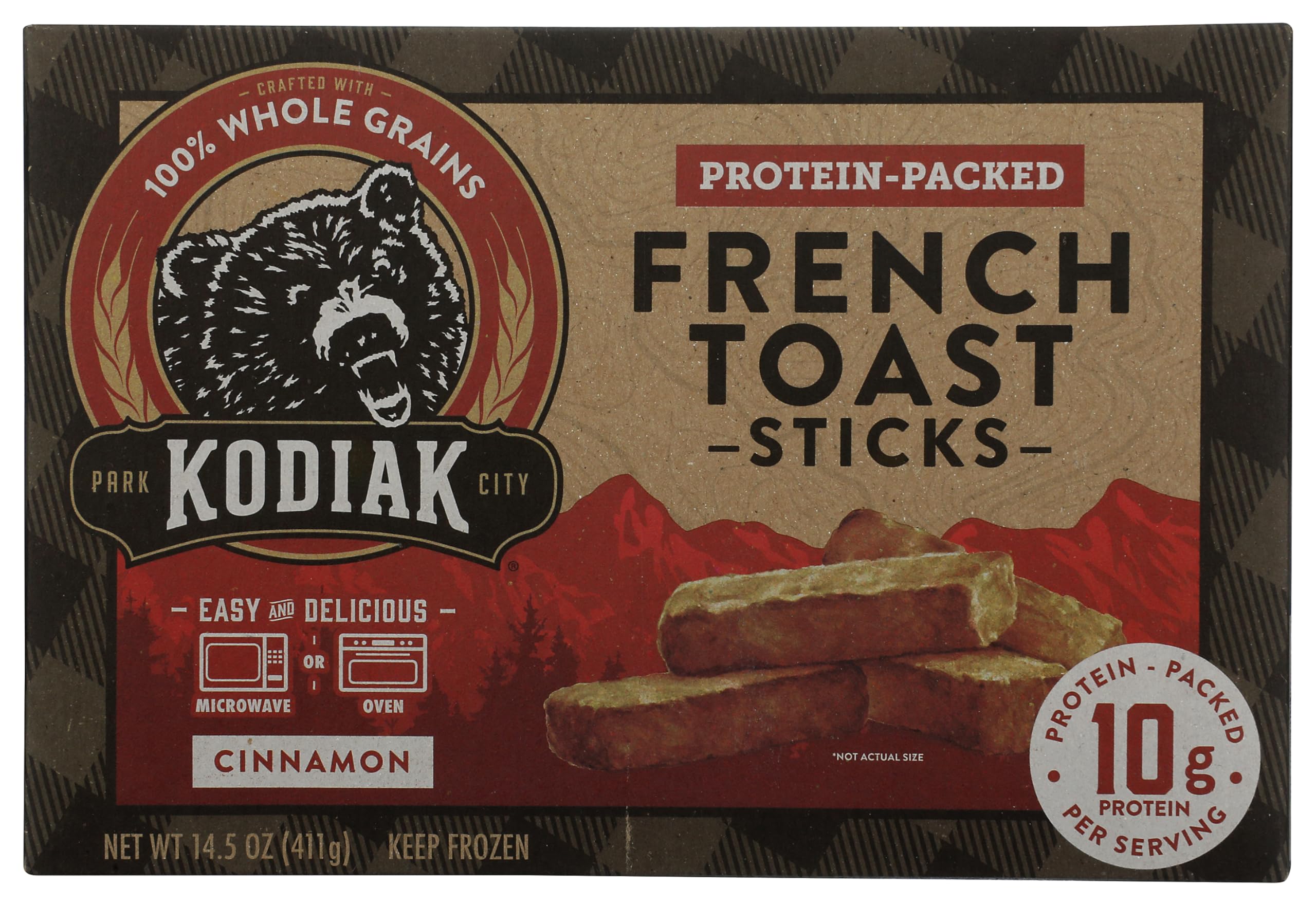 Kodiak Cakes Cinnamon French Toast Sticks, 14.5 OZ