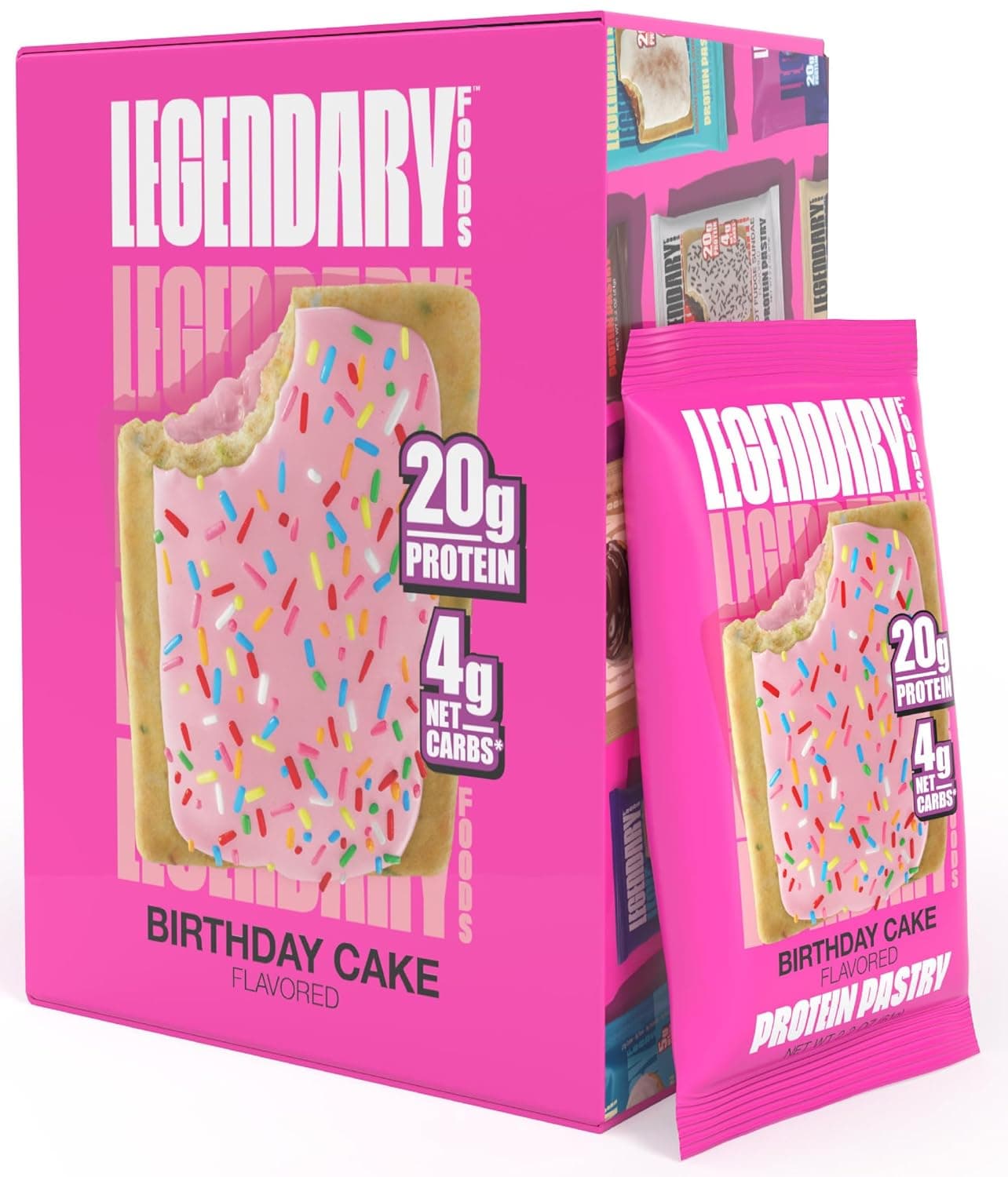 Legendary Foods Protein Pastry (Birthday Cake)