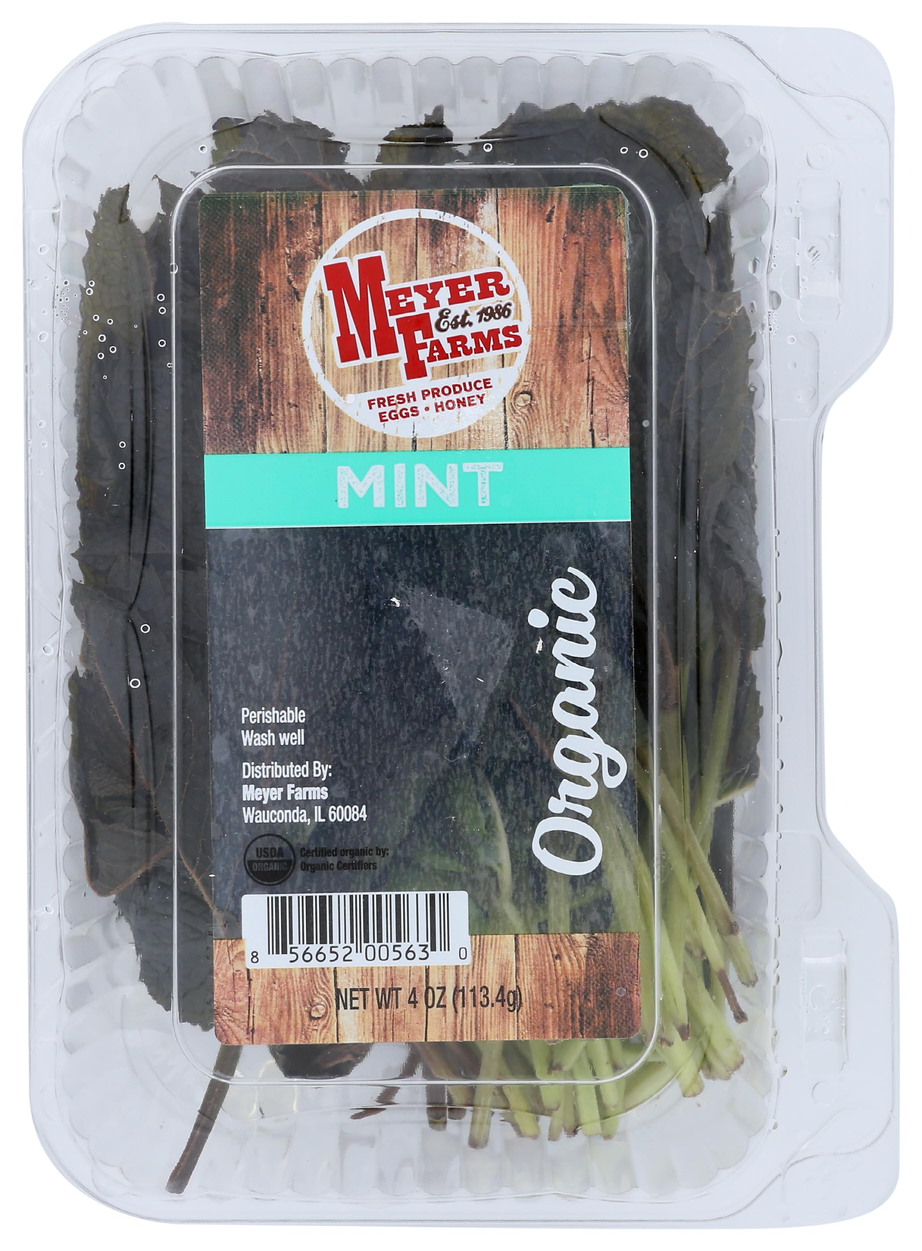 Meyer Farms, Herb Mint Organic, 0.75 Ounce