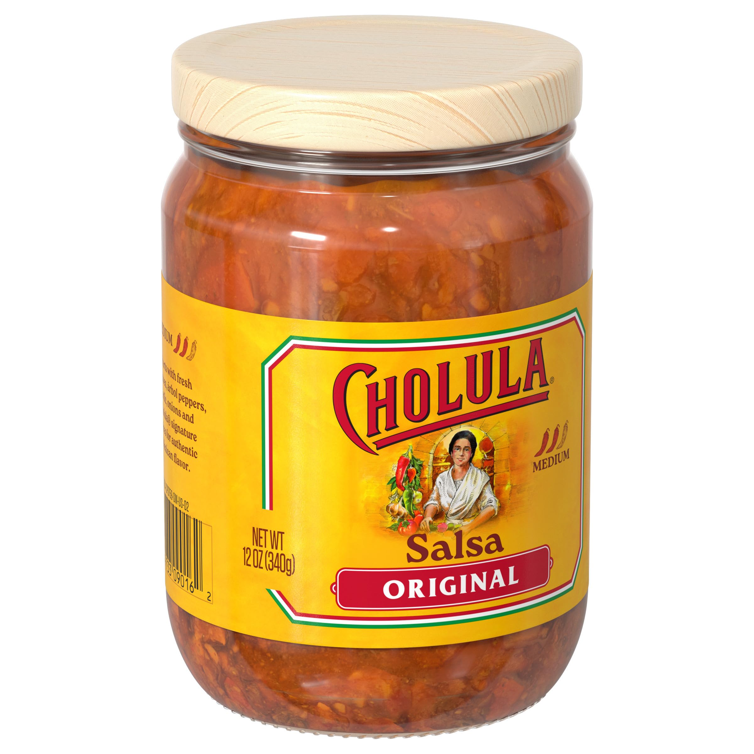 Cholula Salsa Medium Original, 12 Ounce