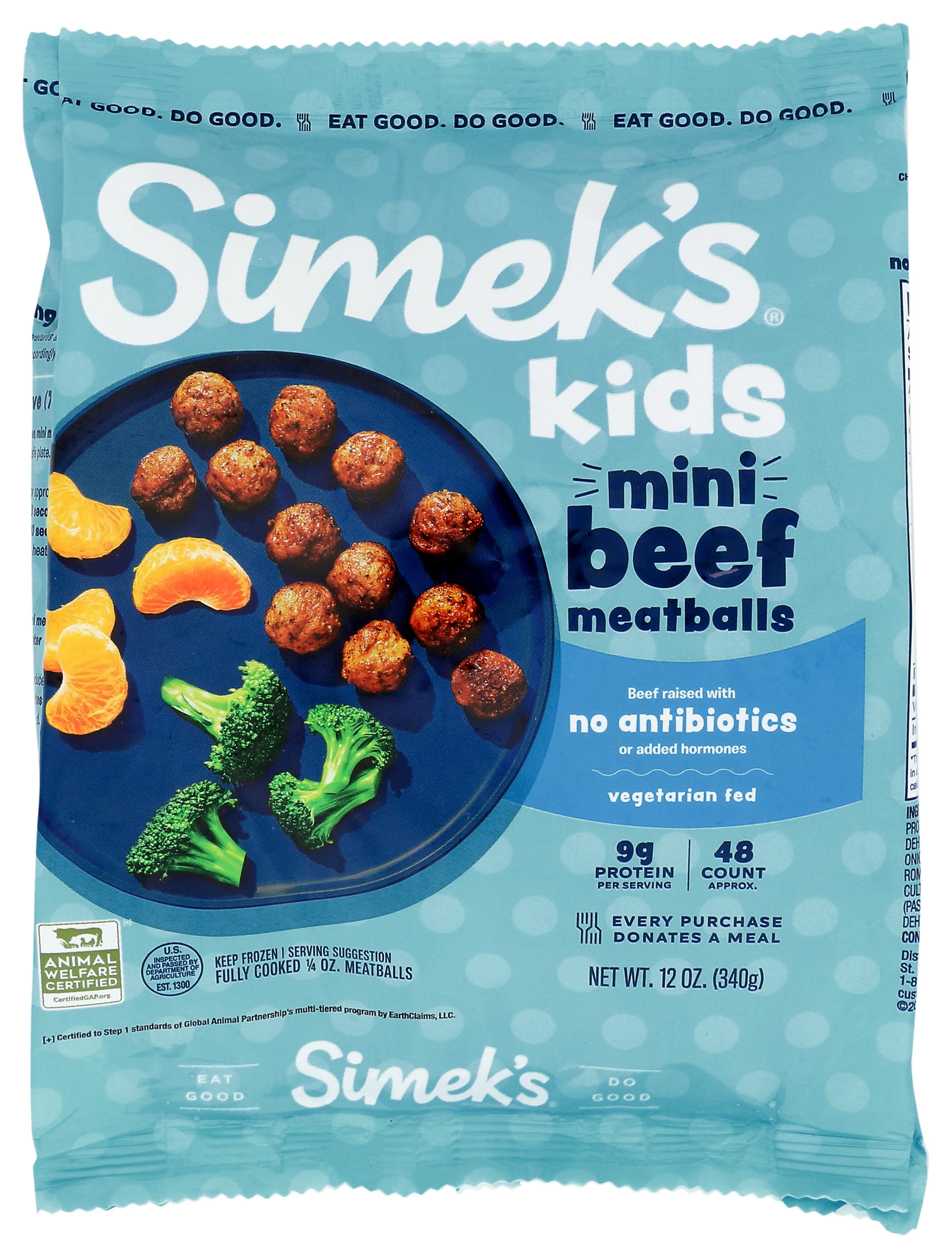 Simek's Mini Beef Meatballs, 12 Ounce