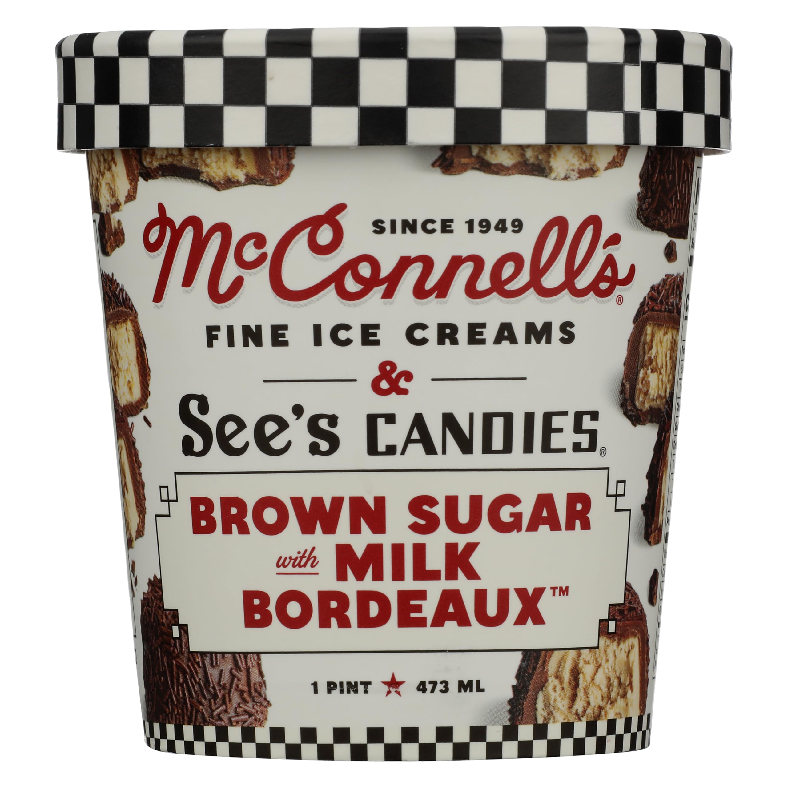 MCCONNELLS Brown Sugar Milk Bordeaux Ice Cream, 16 OZ