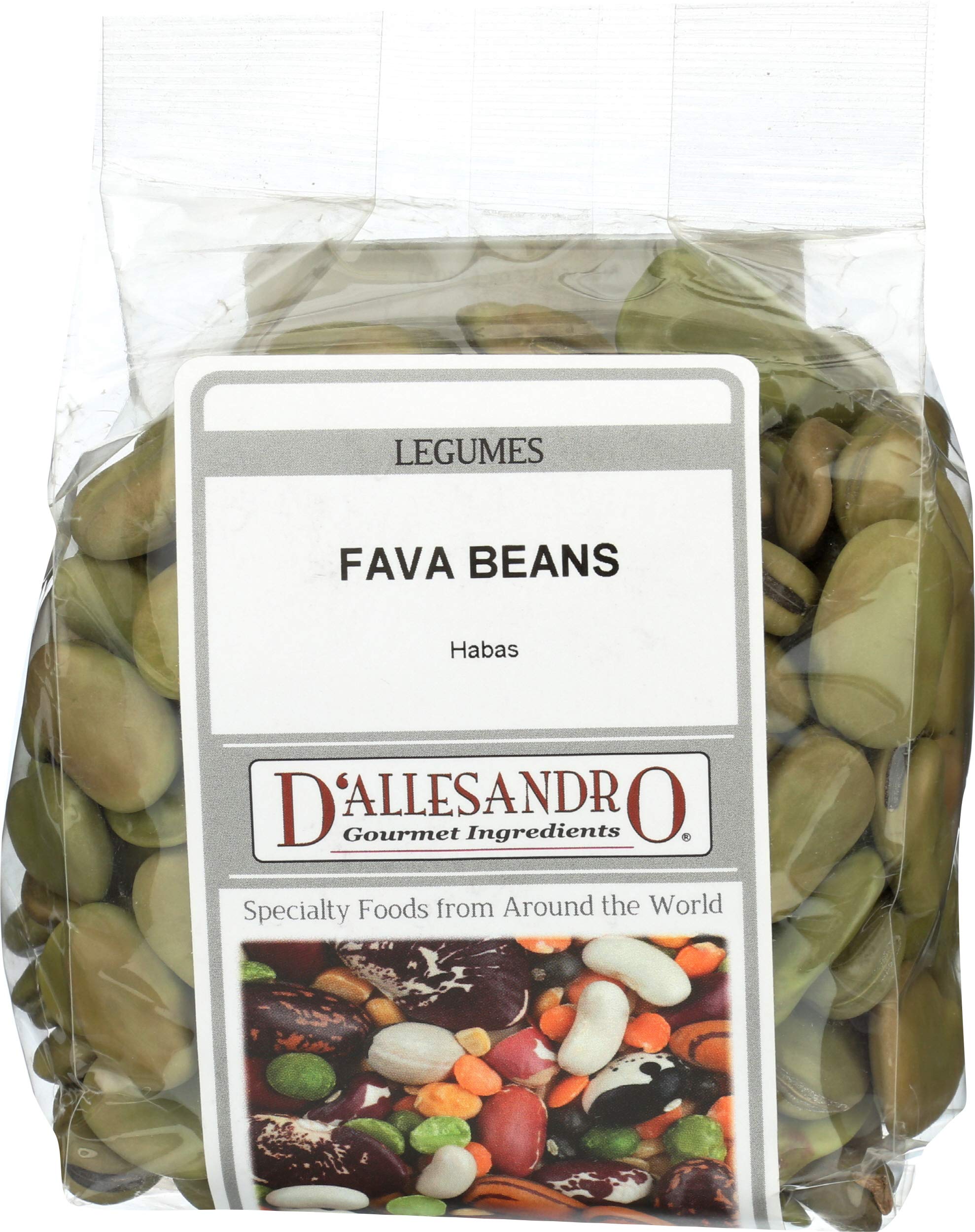 D ALLASANDRO Fava Beans, 12 OZ