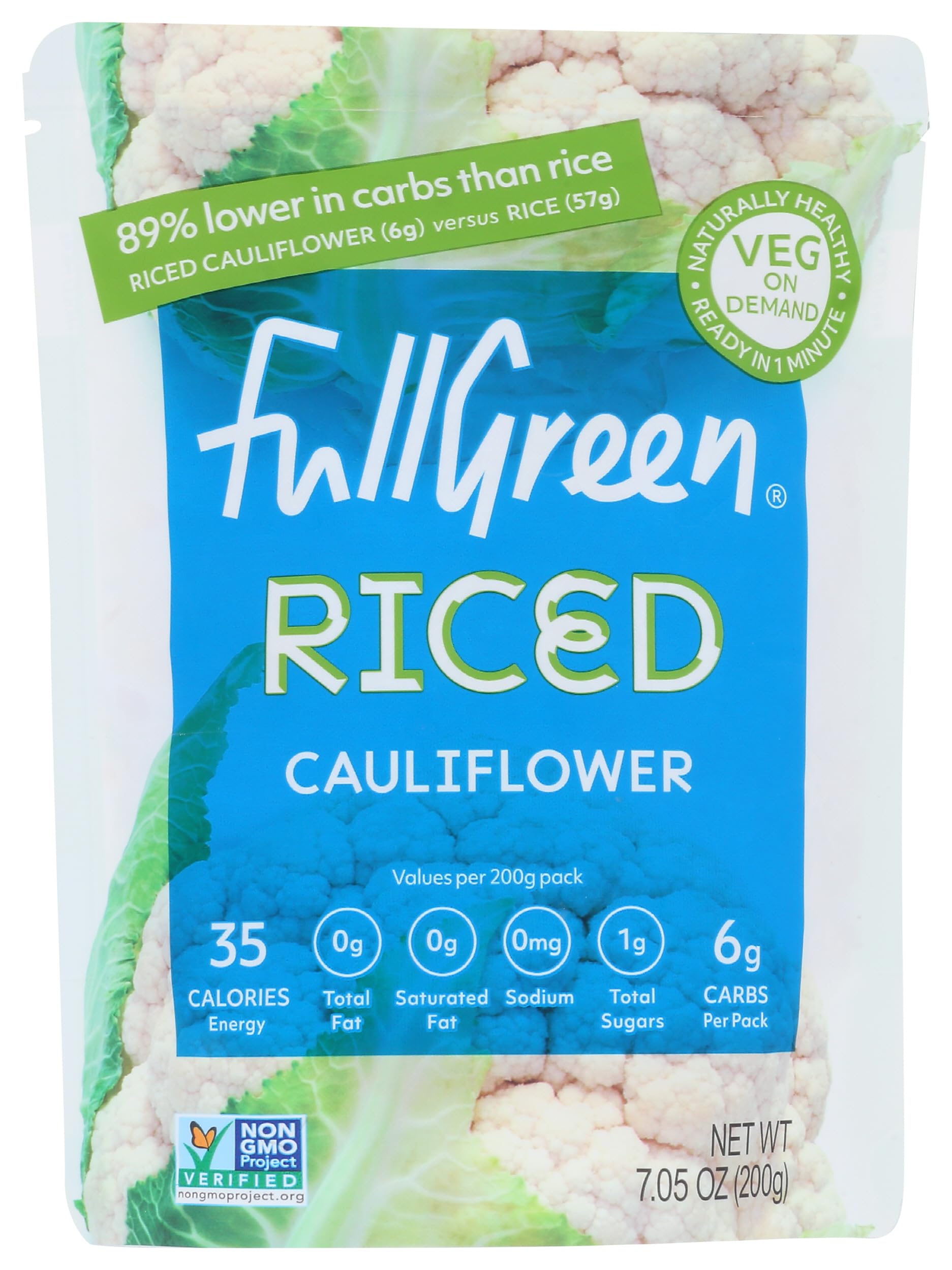 Cauli Rice - Fullgreen - Low Carb Riced Cauliflower (Cauliflower, 1 Count)