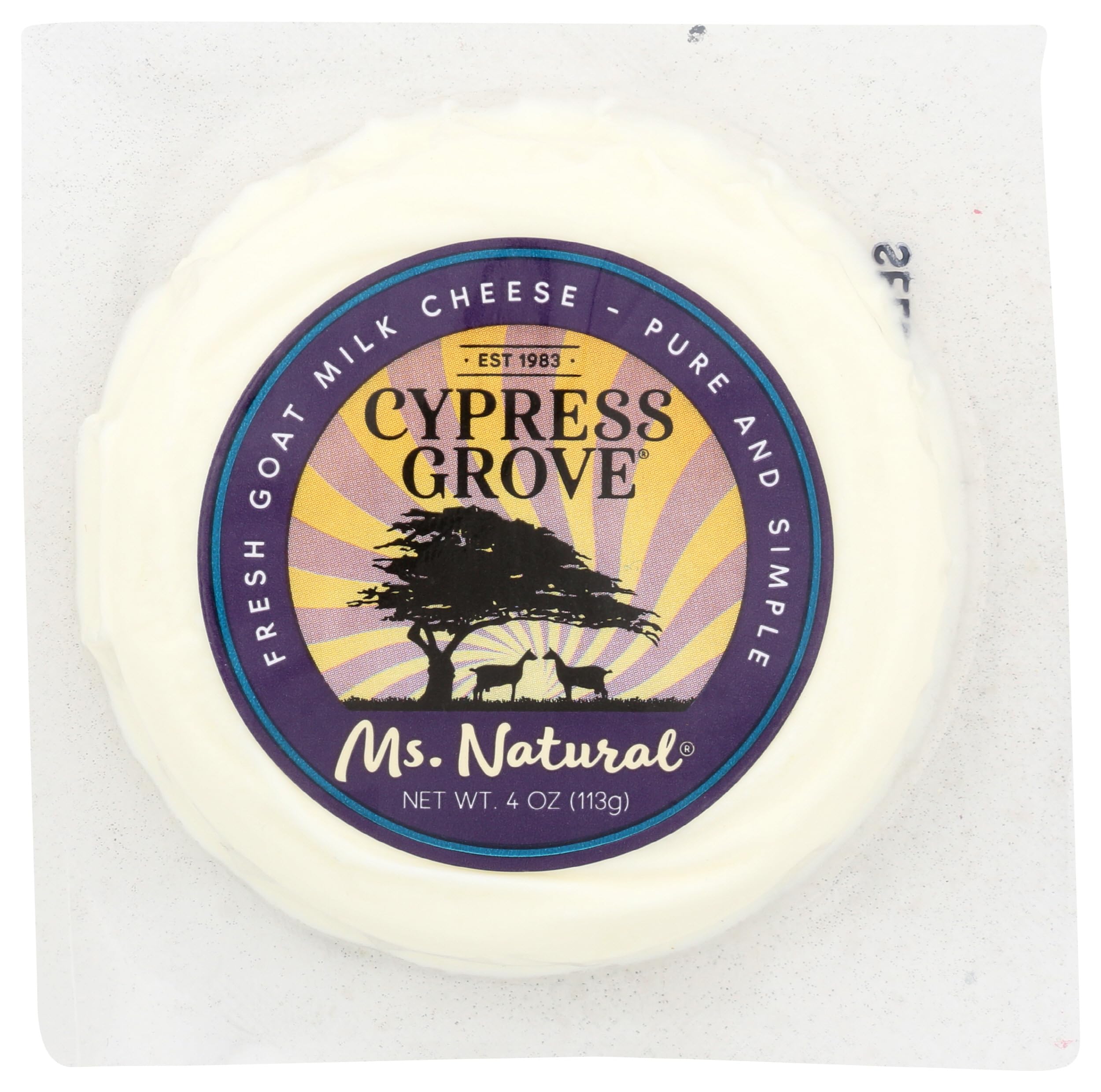 Cypress Grove Chevre Ms Natural, 4 Ounce
