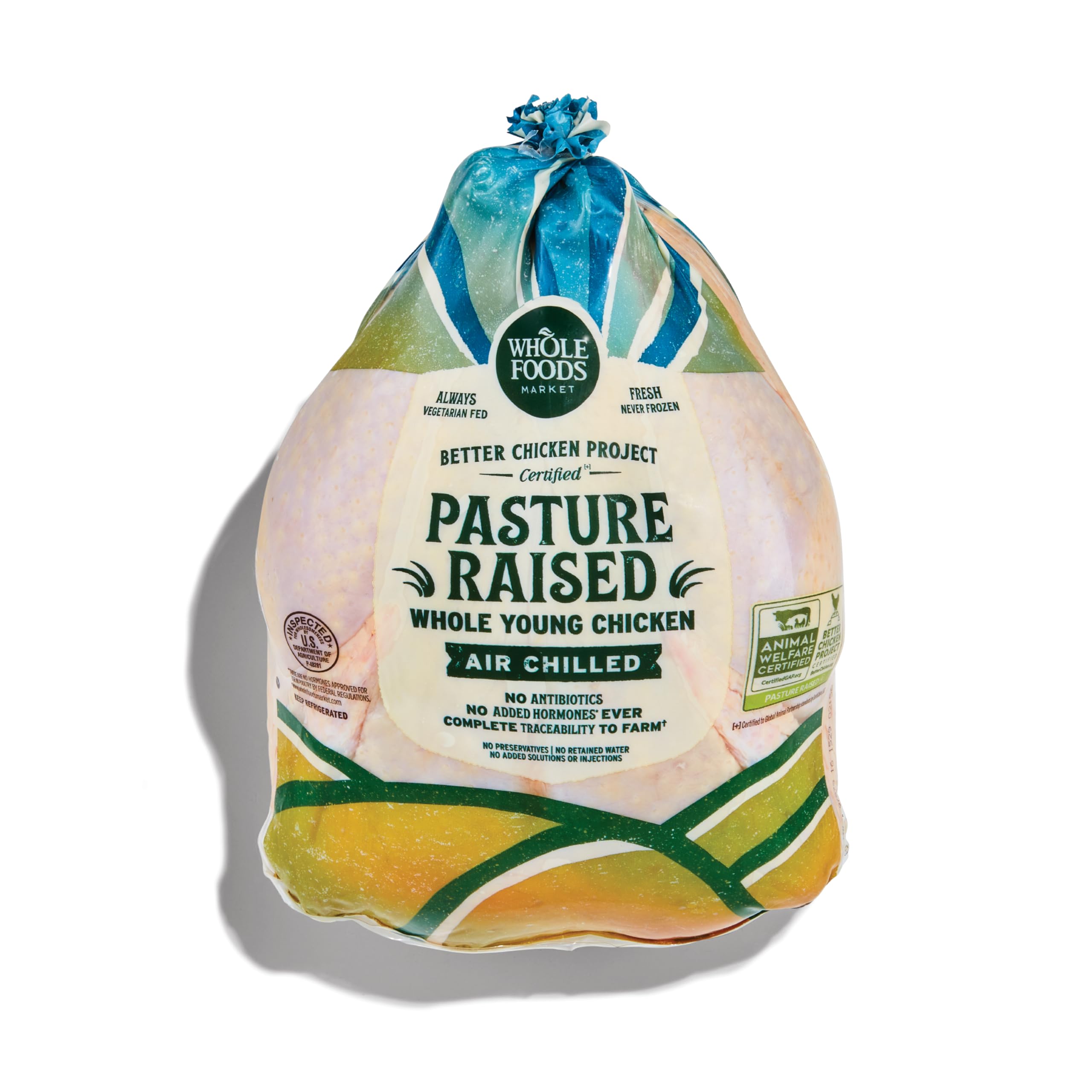 Whole Foods Market , Pasture Raised Whole Chicken, 16 Ounce