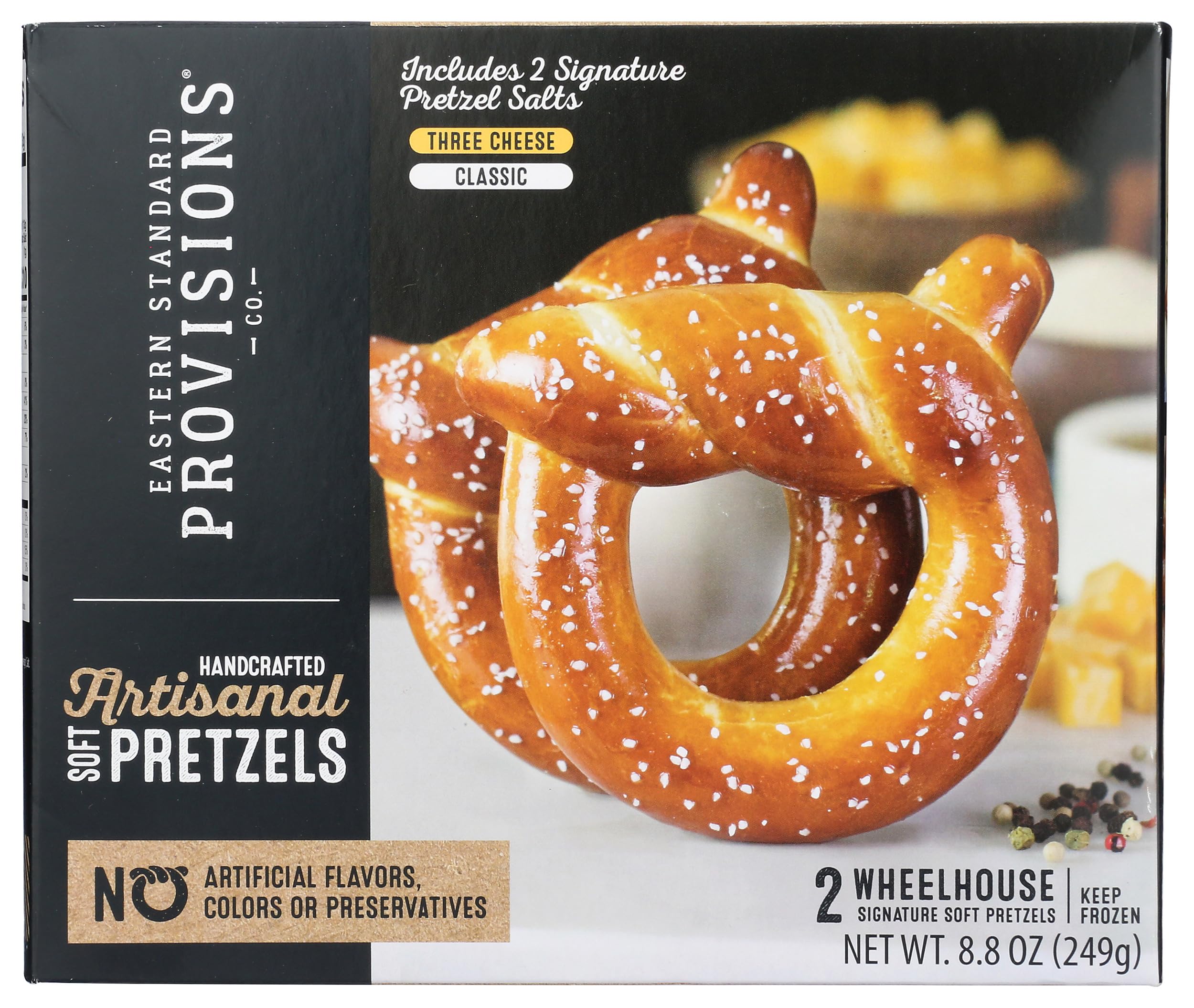 Frozen, Pretzels Artisinal Soft Wheelhouse Signature, 9.1 Ounce