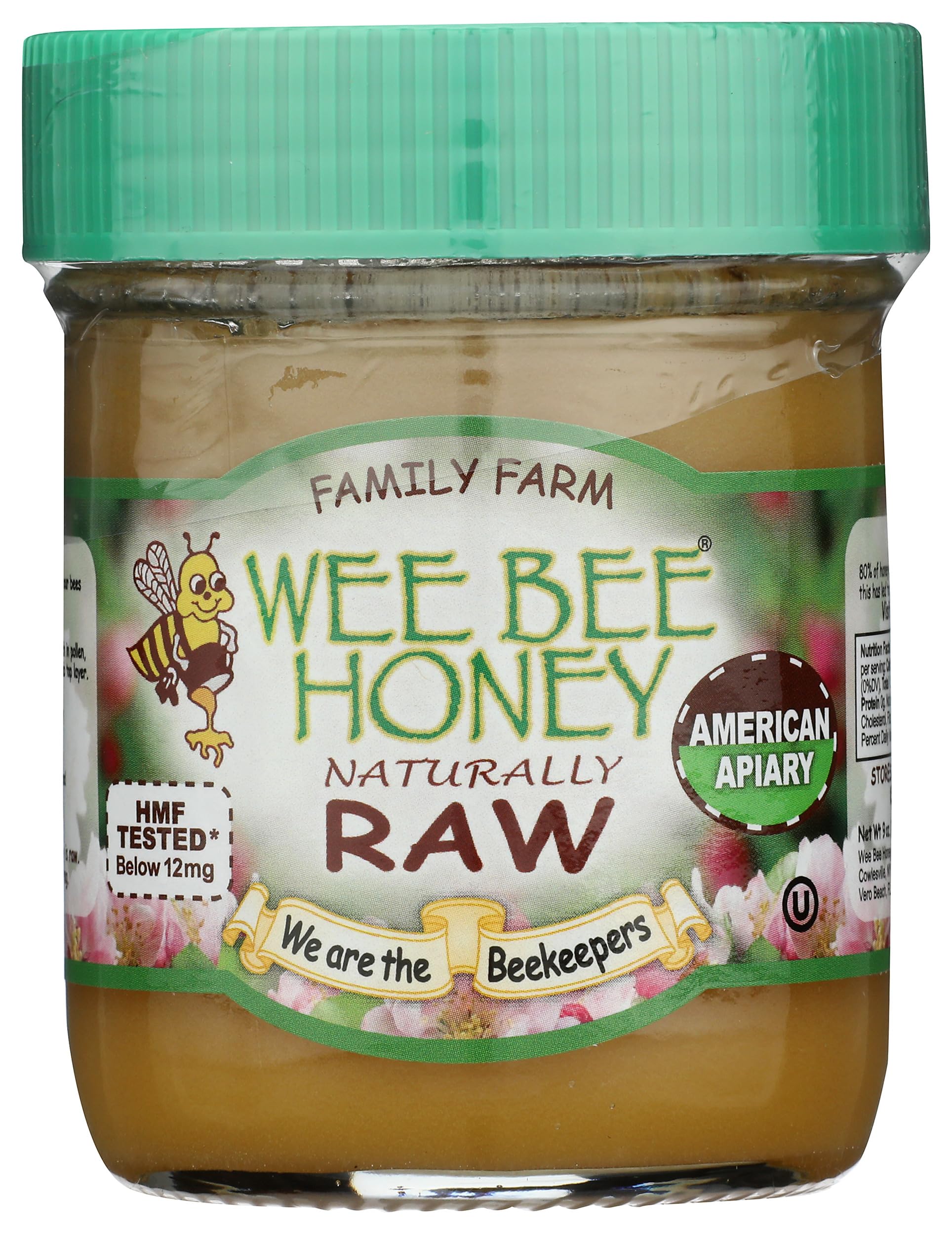 Weebee Honey, Honey Naturally Raw, 9 Ounce