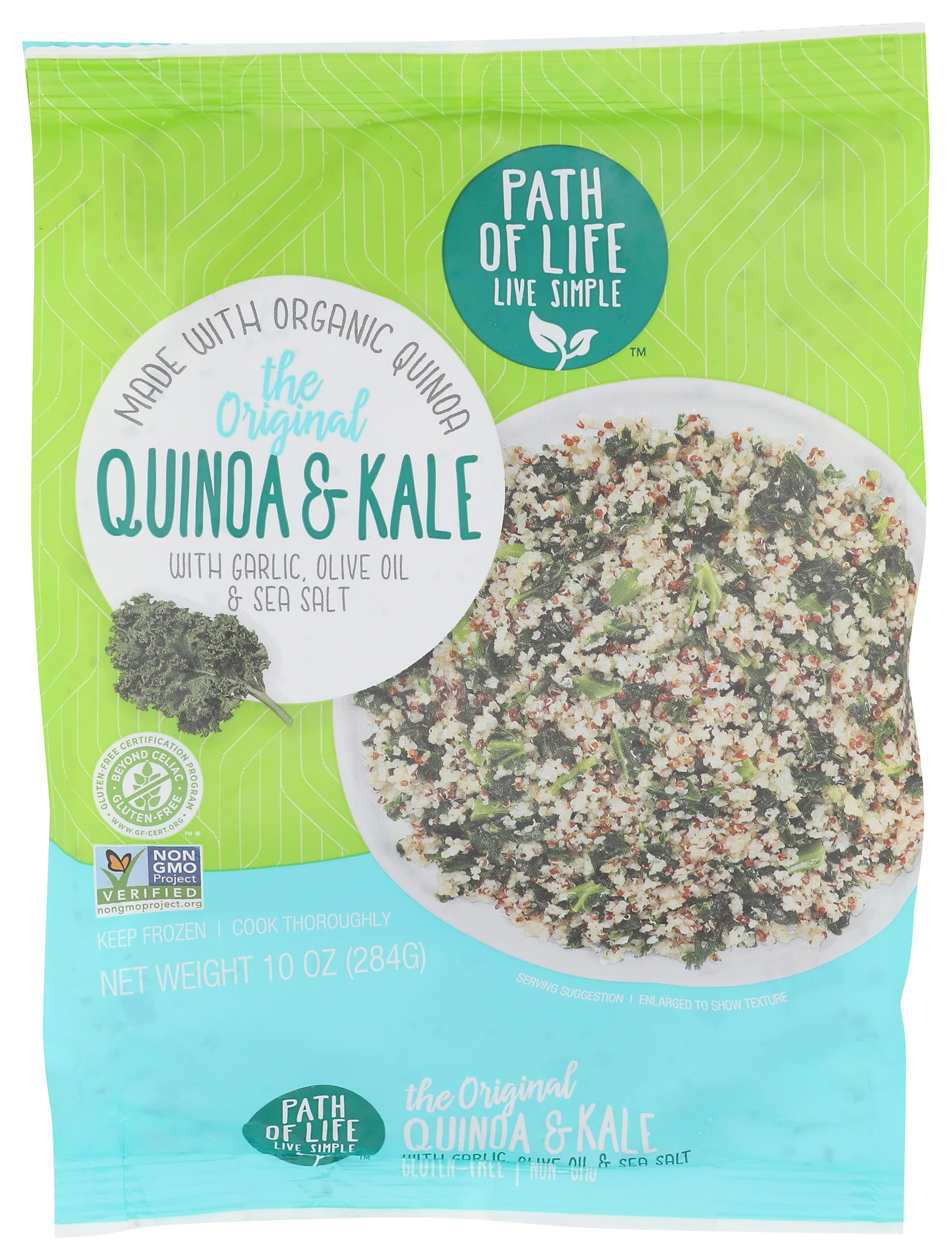 Quinoa Kale Garlic Olive Oil Sea Salt, 10 Ounce