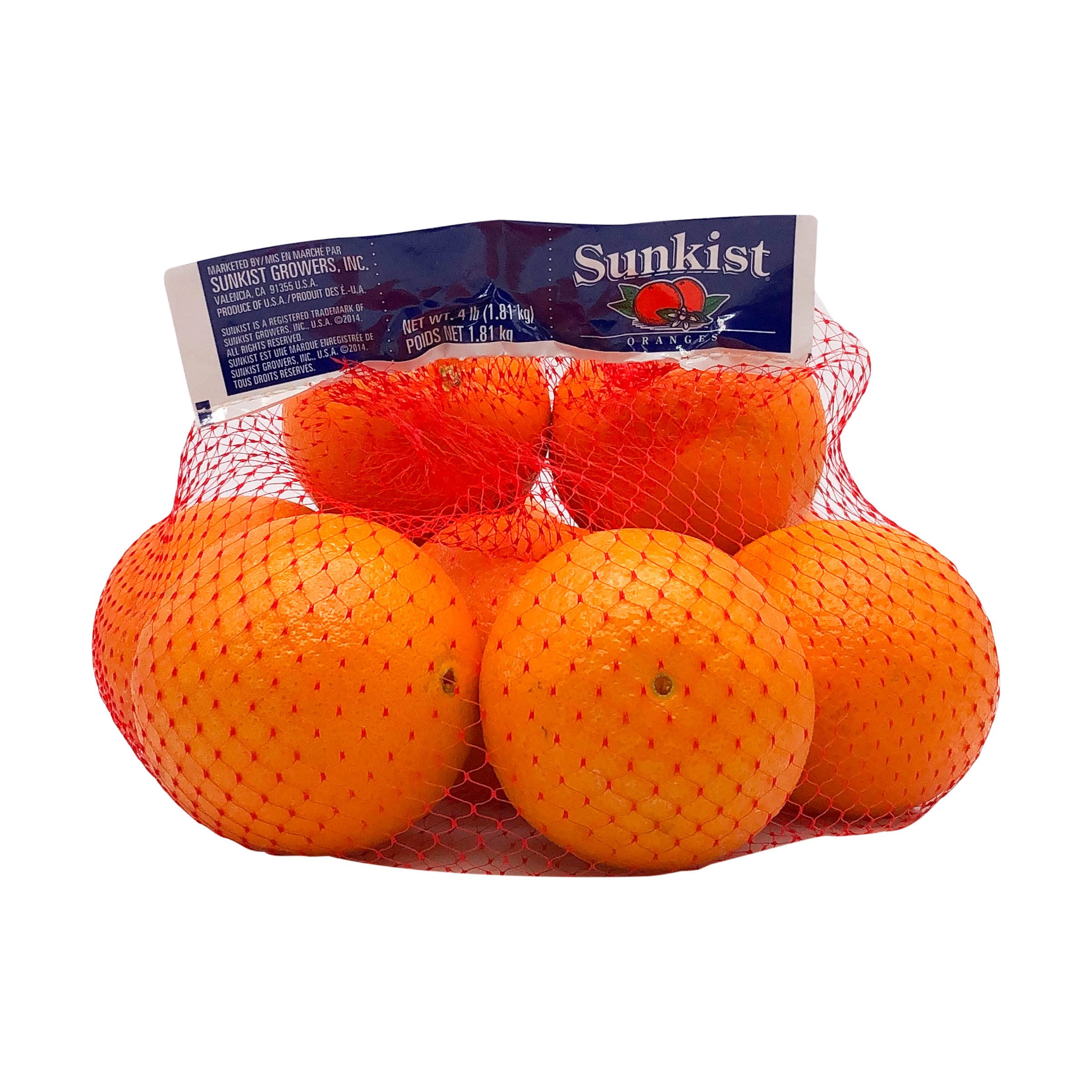 Navel Oranges, 4 Lb Bag