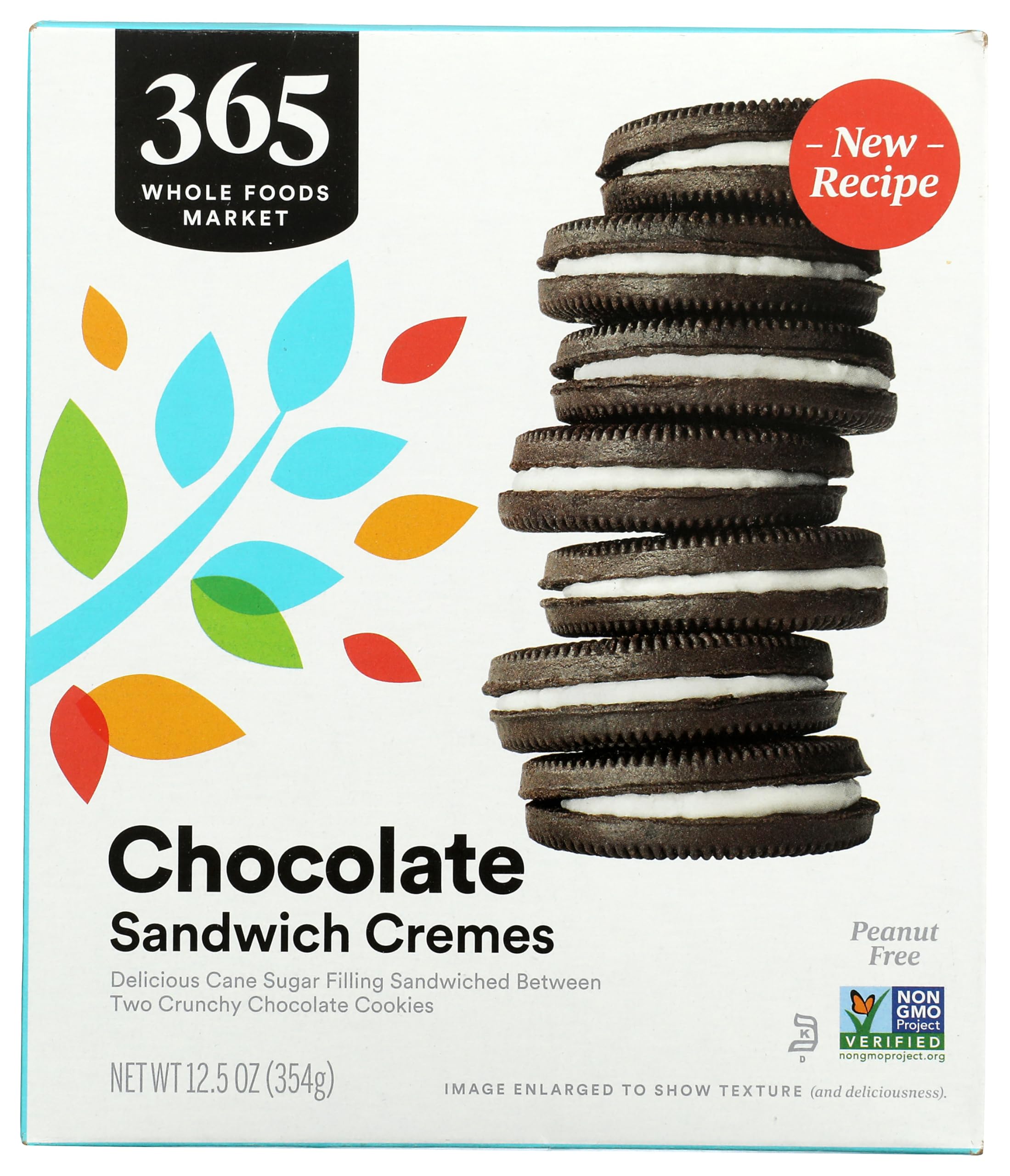 365 by Whole Foods Market Chocolate Sandwich Creme Cookie, 12.5 OZ