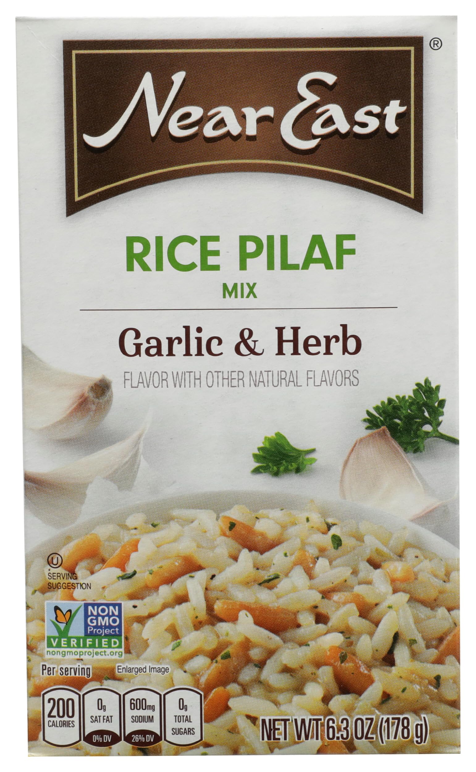Near East Garlic And Herb Pilaf, 6.3 oz