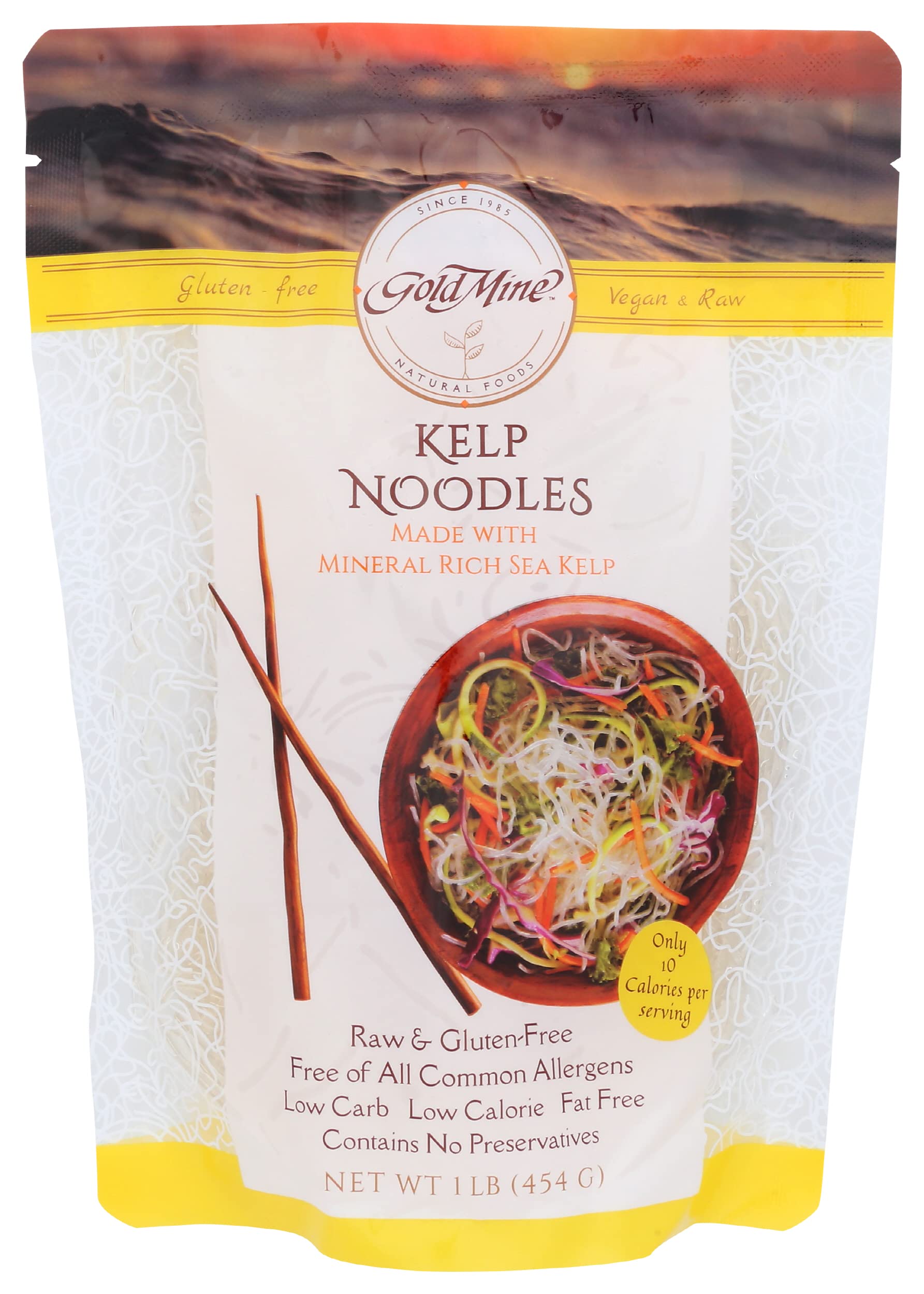Gold Mine Kelp Noodles RTE, 16 Ounce