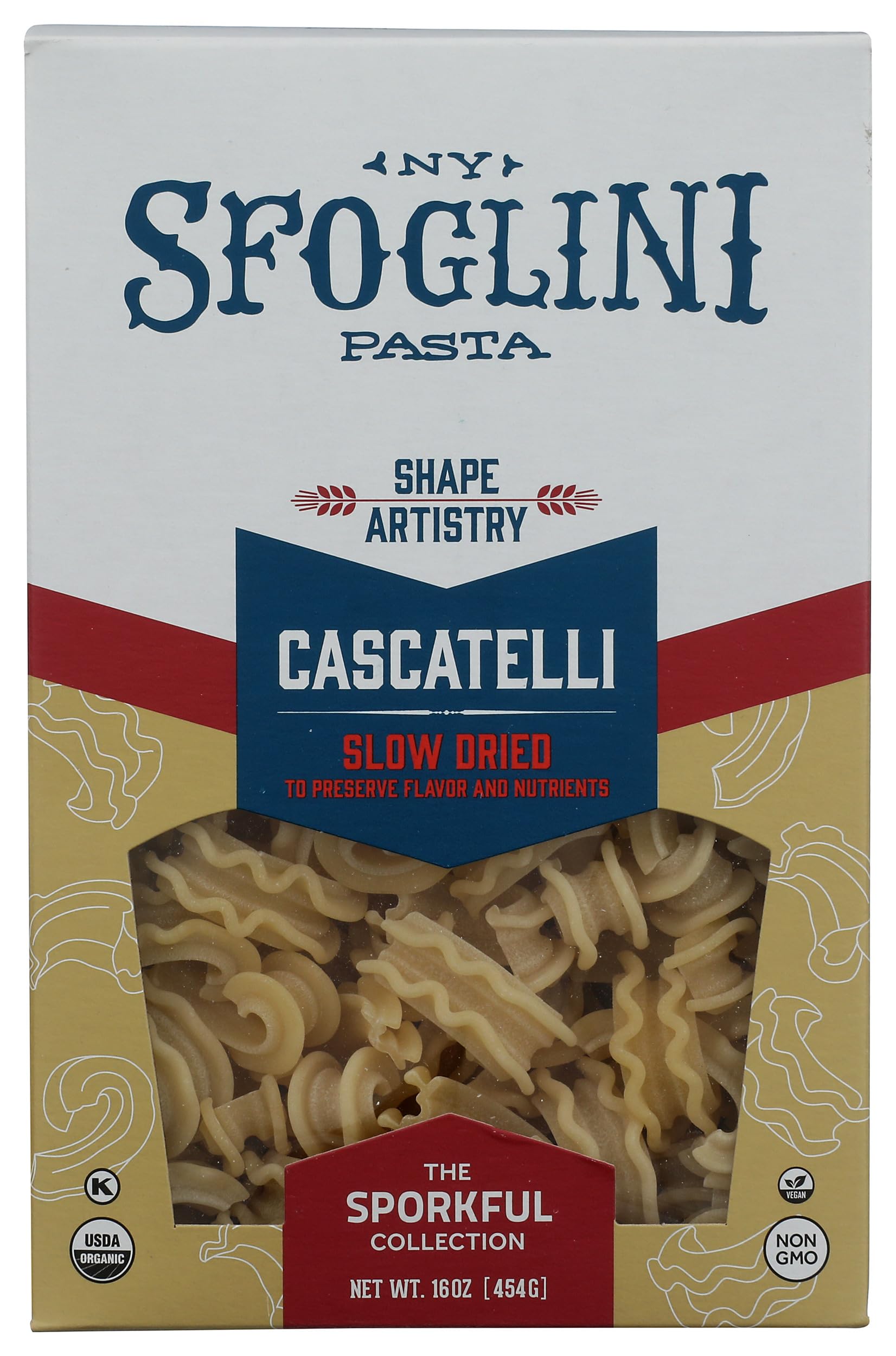 Pasta Cascatelli, 16 Ounce