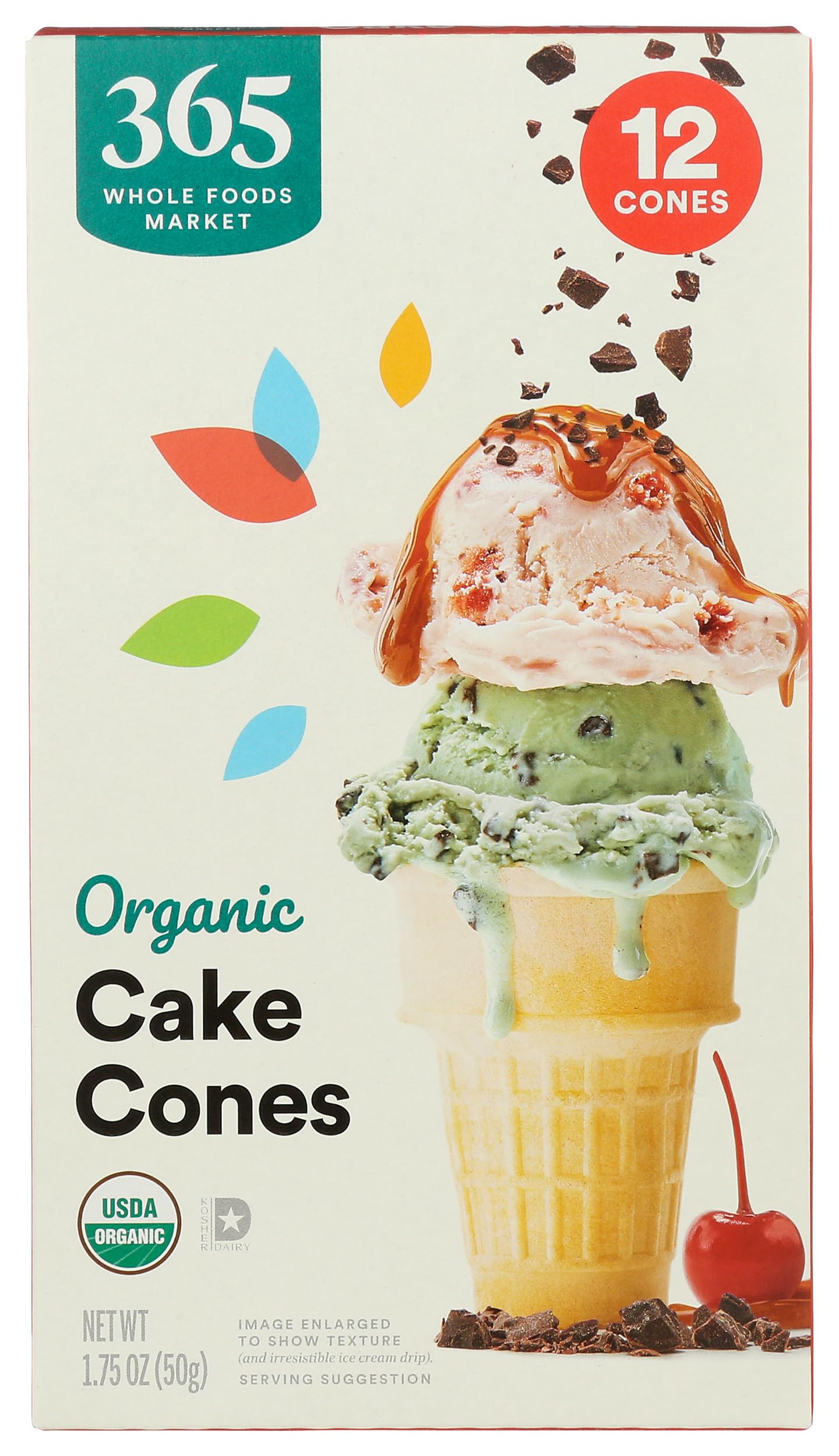 Organic Cake Cup Cone, 1.75 Ounce