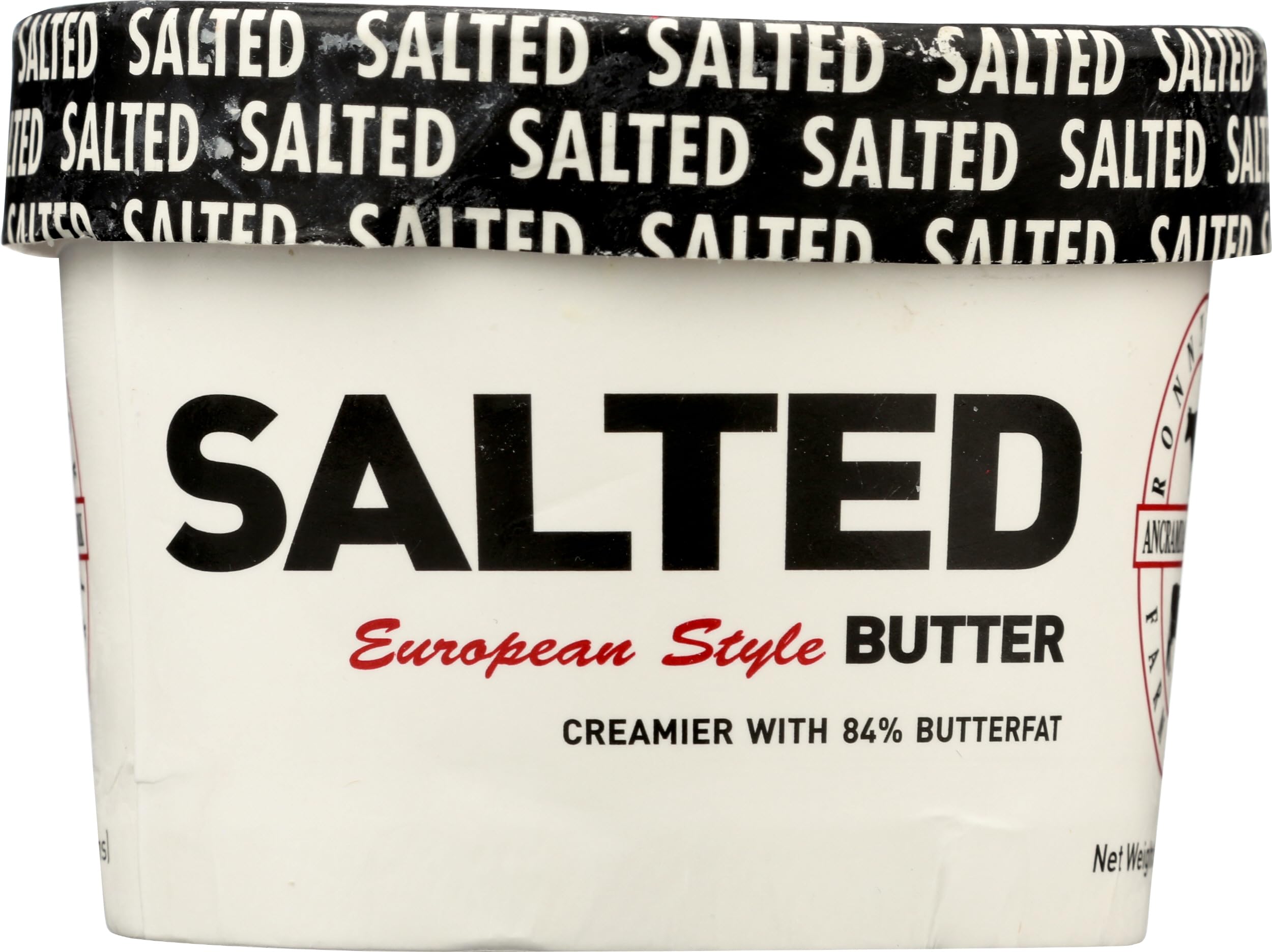 Ronnybrook Farm Dairy, Butter Salted, 8 Ounce