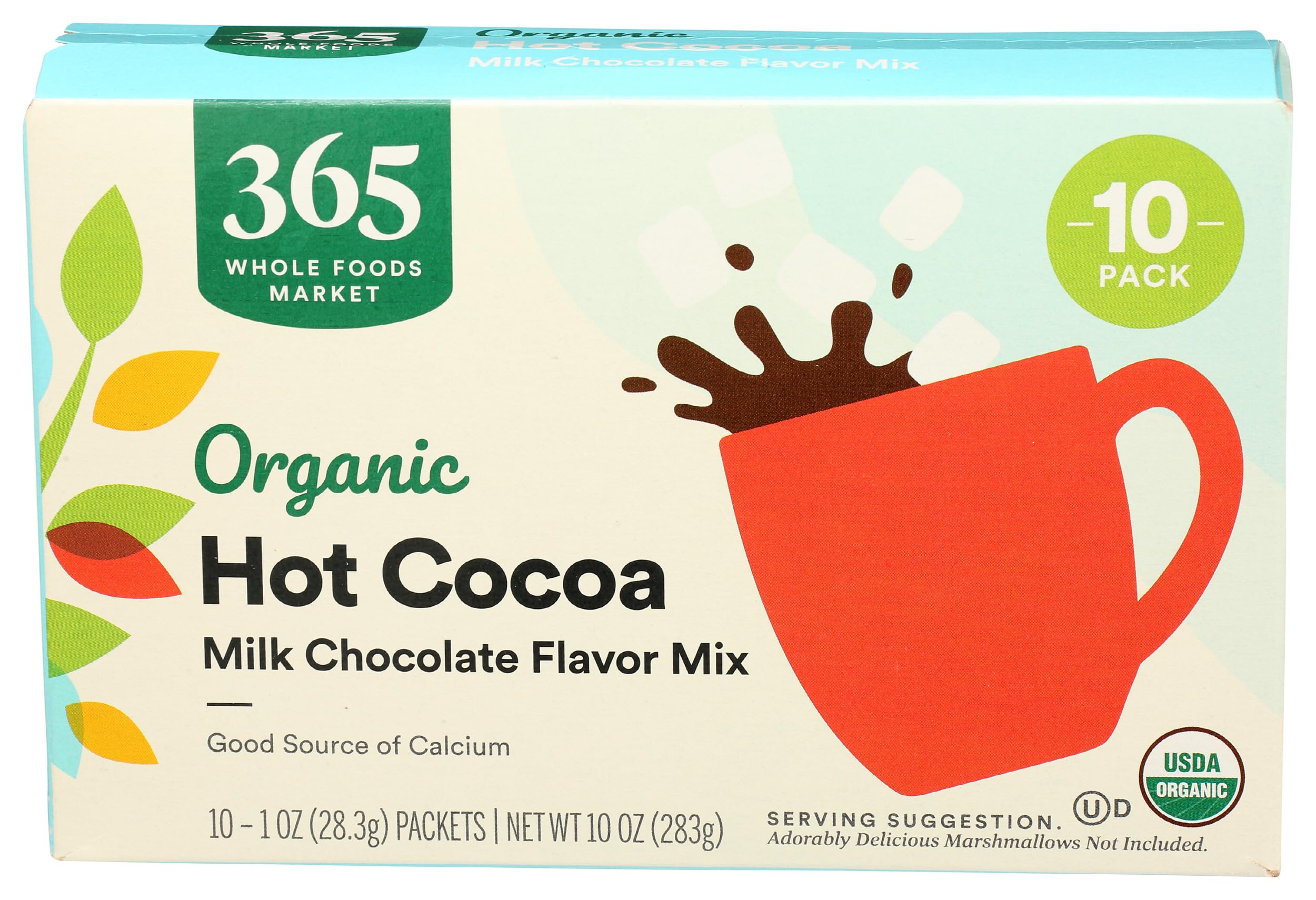 365 by Whole Foods Market Organic Hot Cocoa Mix, 10 Ounce