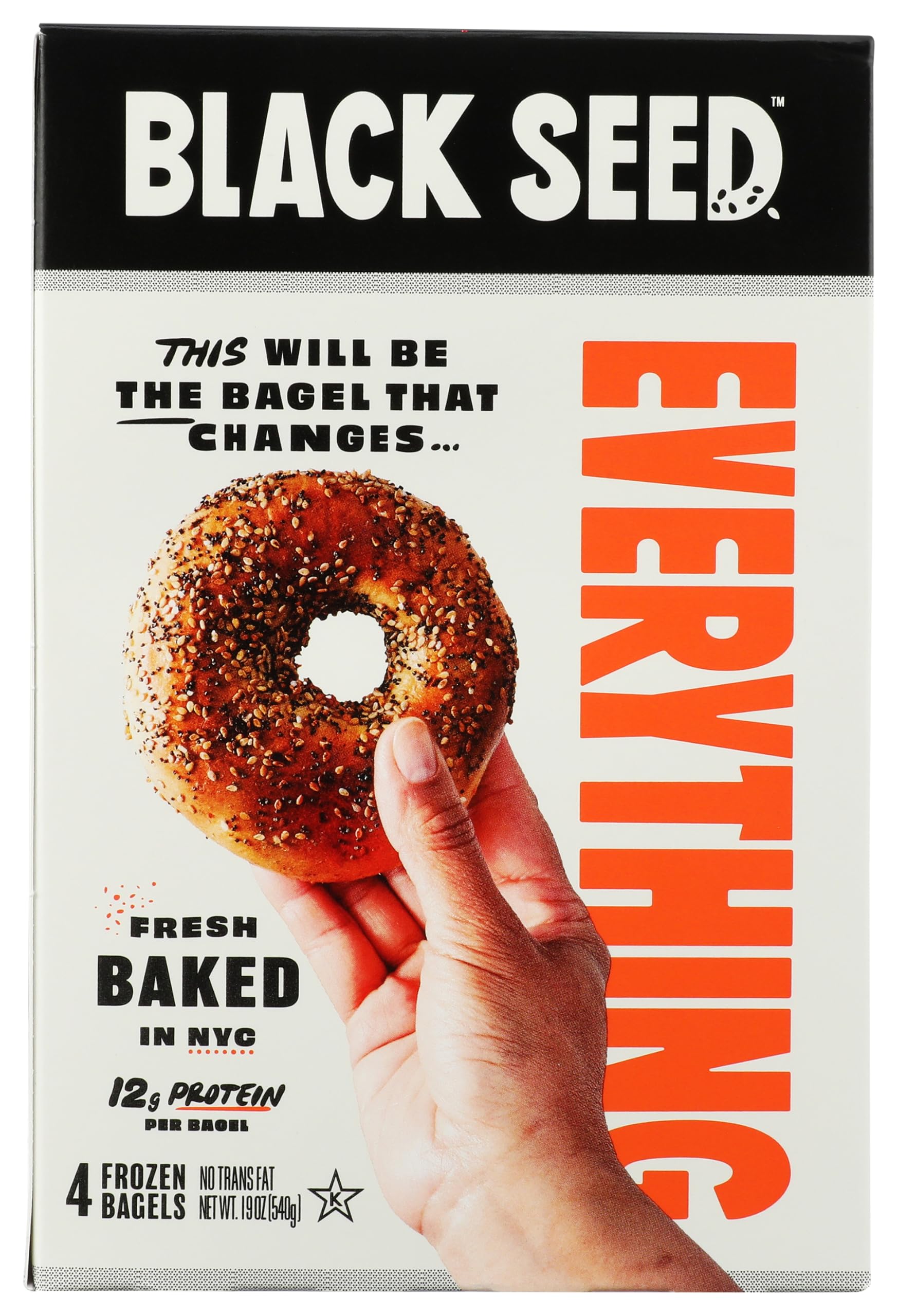 Black Seed Bagel, Bagel Everything, 16 Ounce