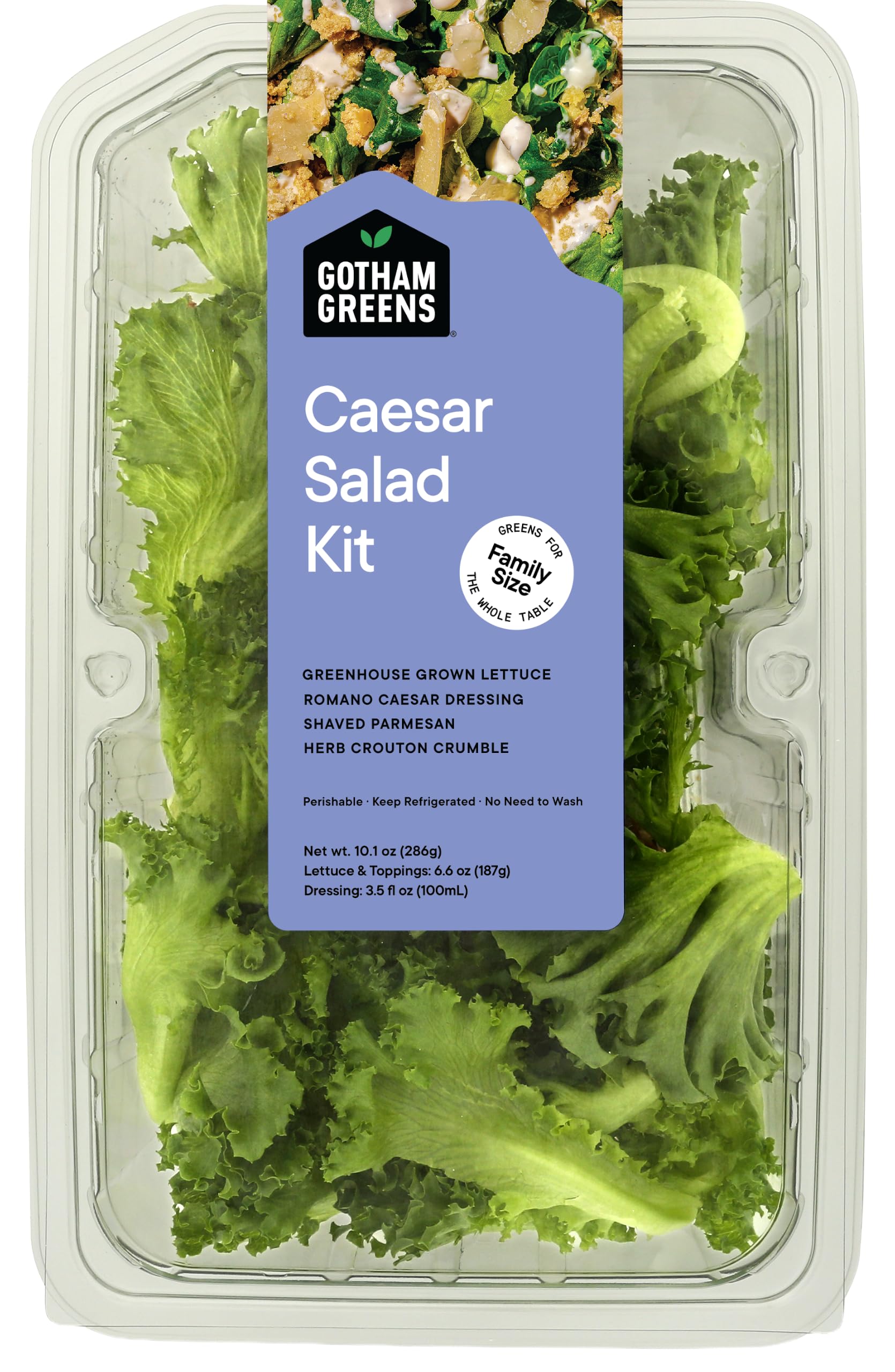 Gotham Greens Caesar Salad Kit, 10.1 OZ