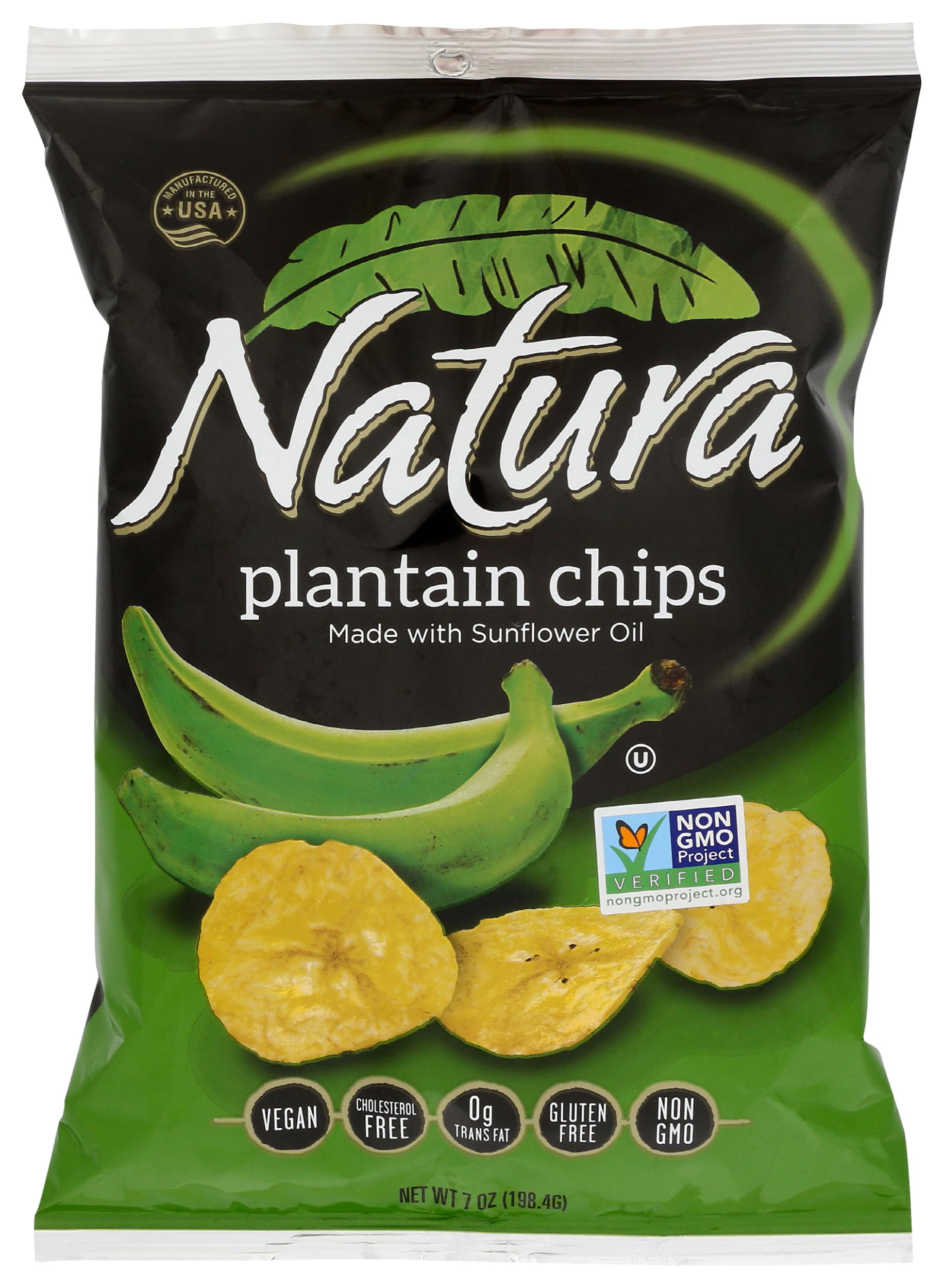 Natura Plantain Chips, 7 Ounce
