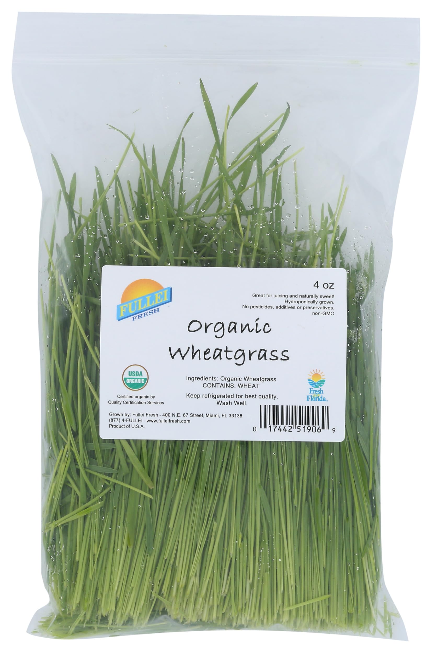 Fullei Organic Wheatgrass, 4 OZ