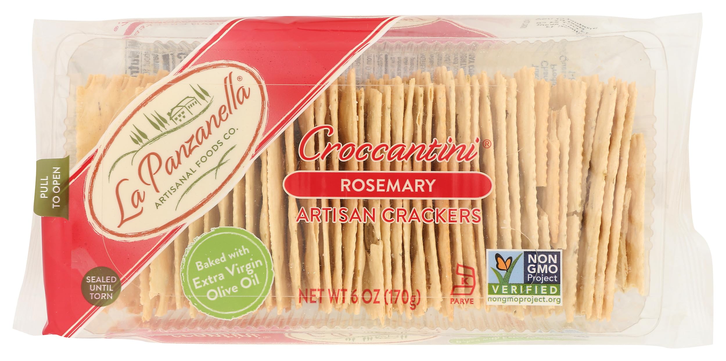 Rosemary Mini Croccantini Cracker, 6 Ounce
