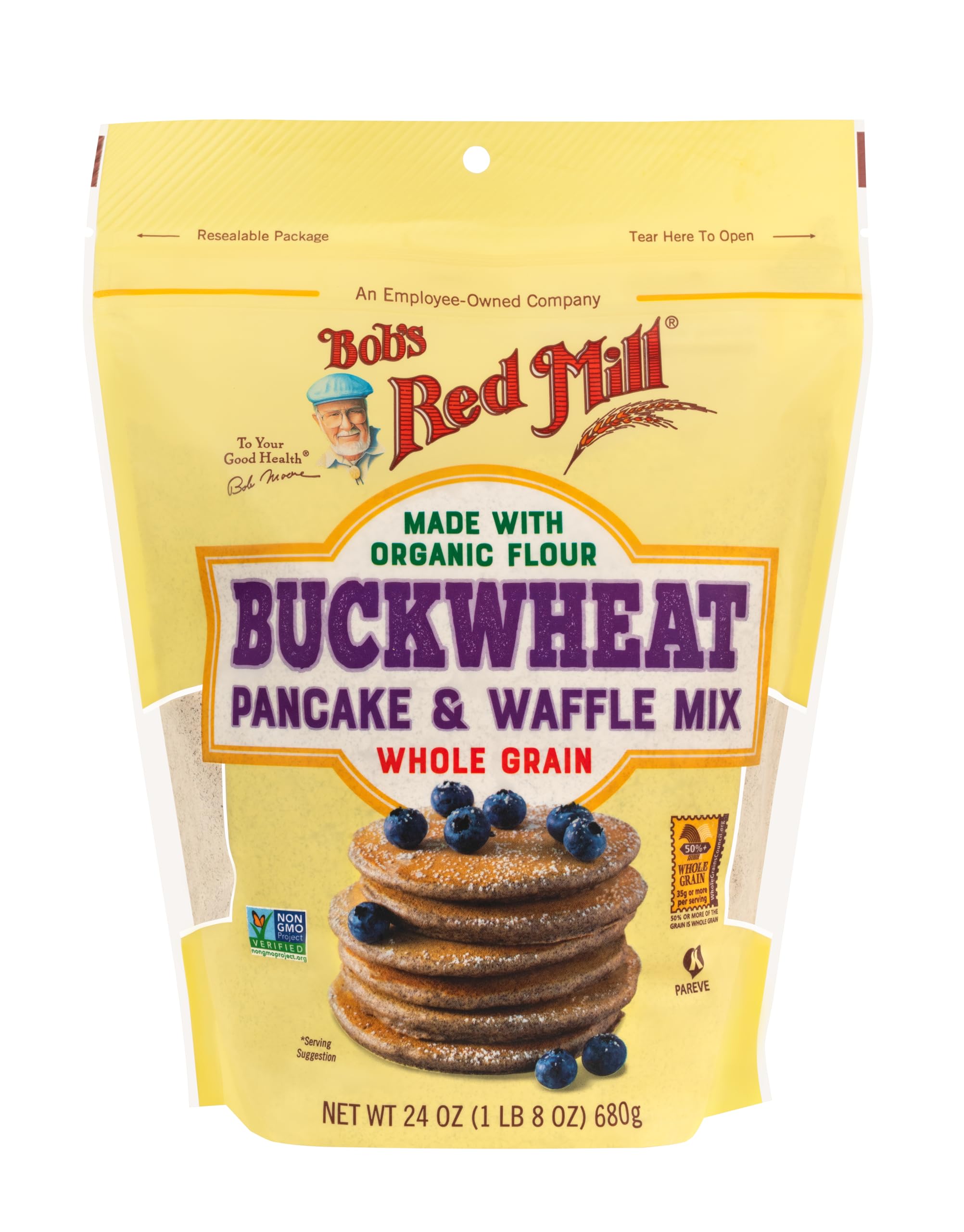 Bob's Red Mill Buckwheat Pancake & Waffle Mix, 24oz