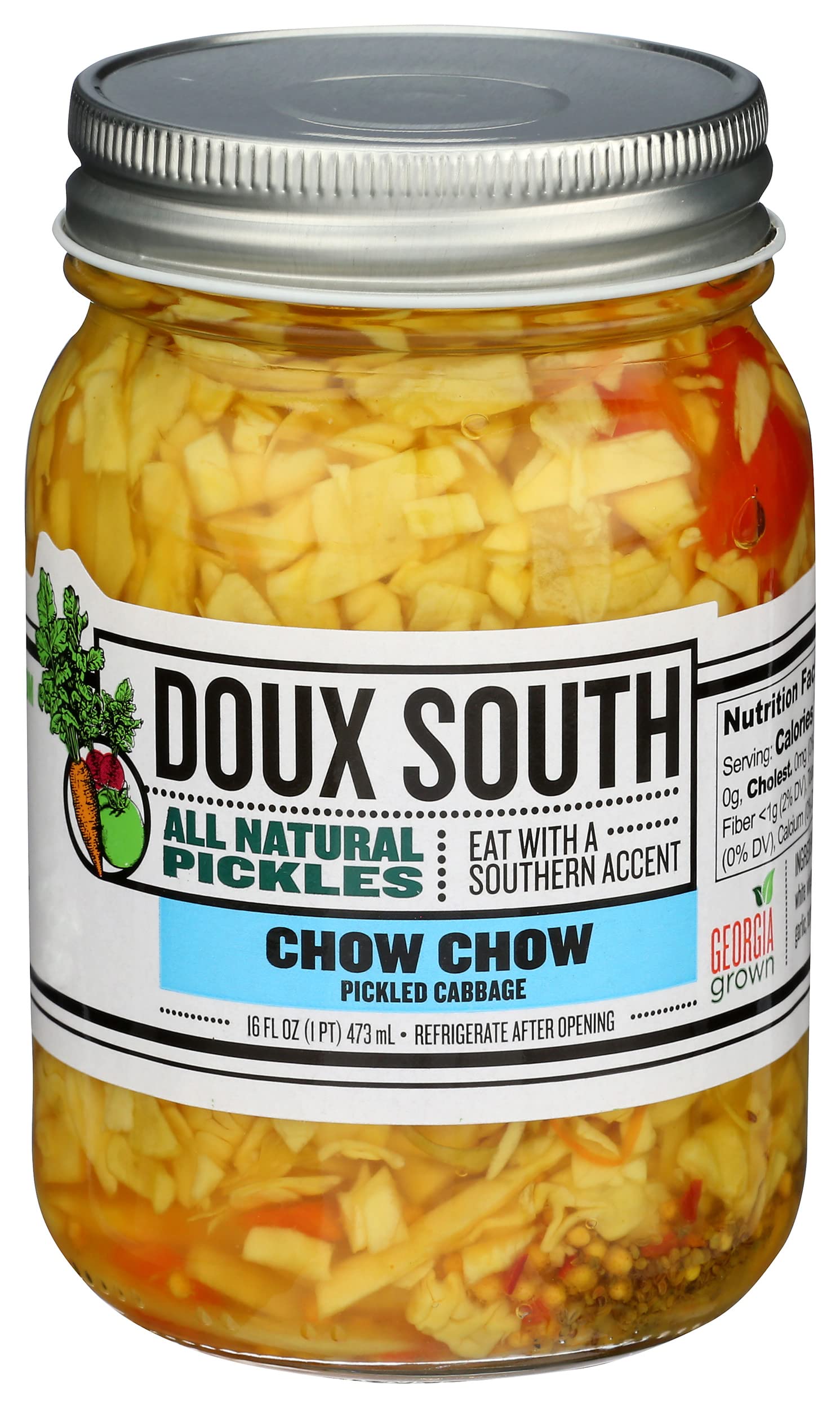 Cabage Pickled Chow Chow, 16 Ounce