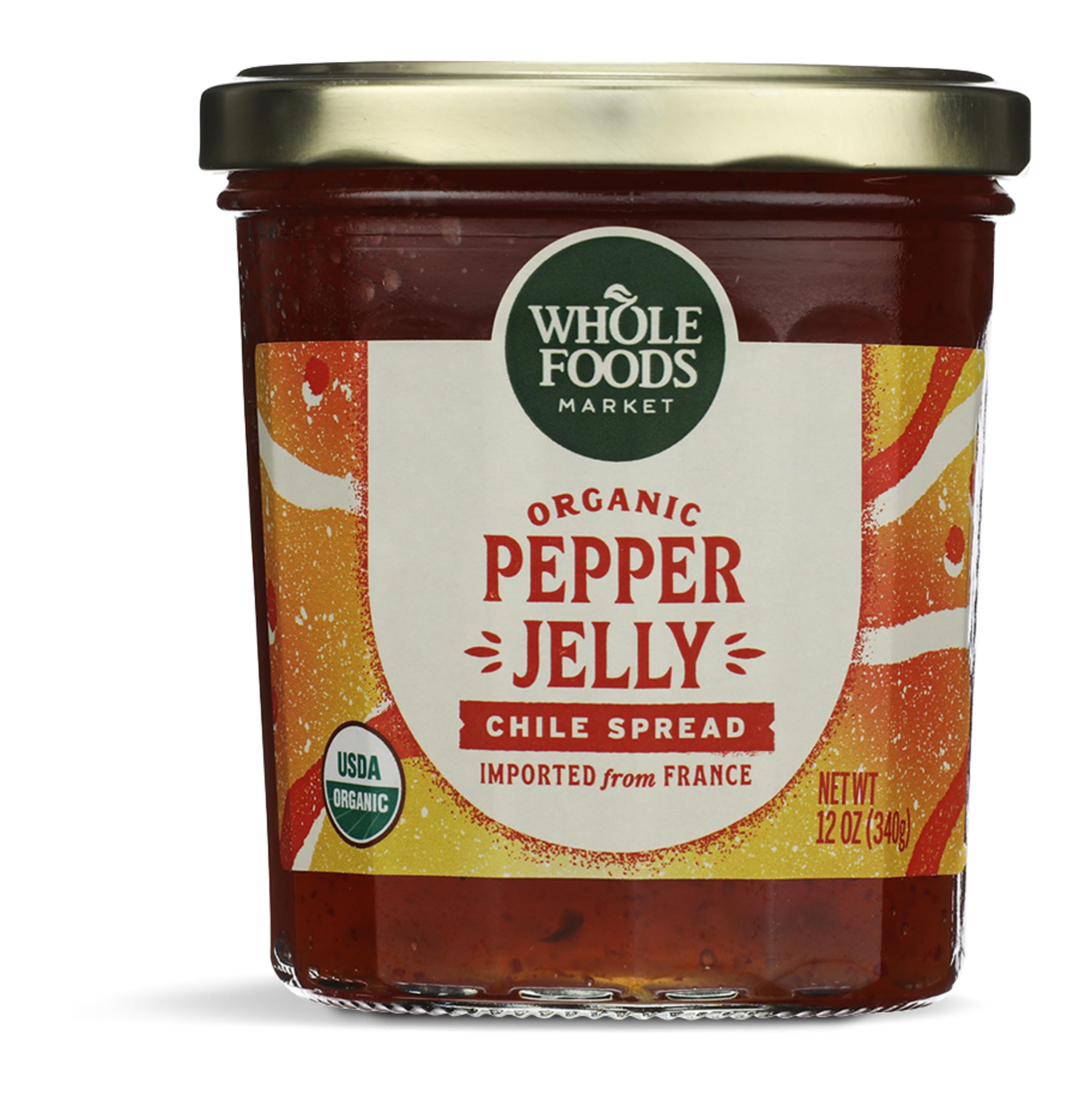 Whole Foods Market Organic Pepper Jelly, 12 Ounce