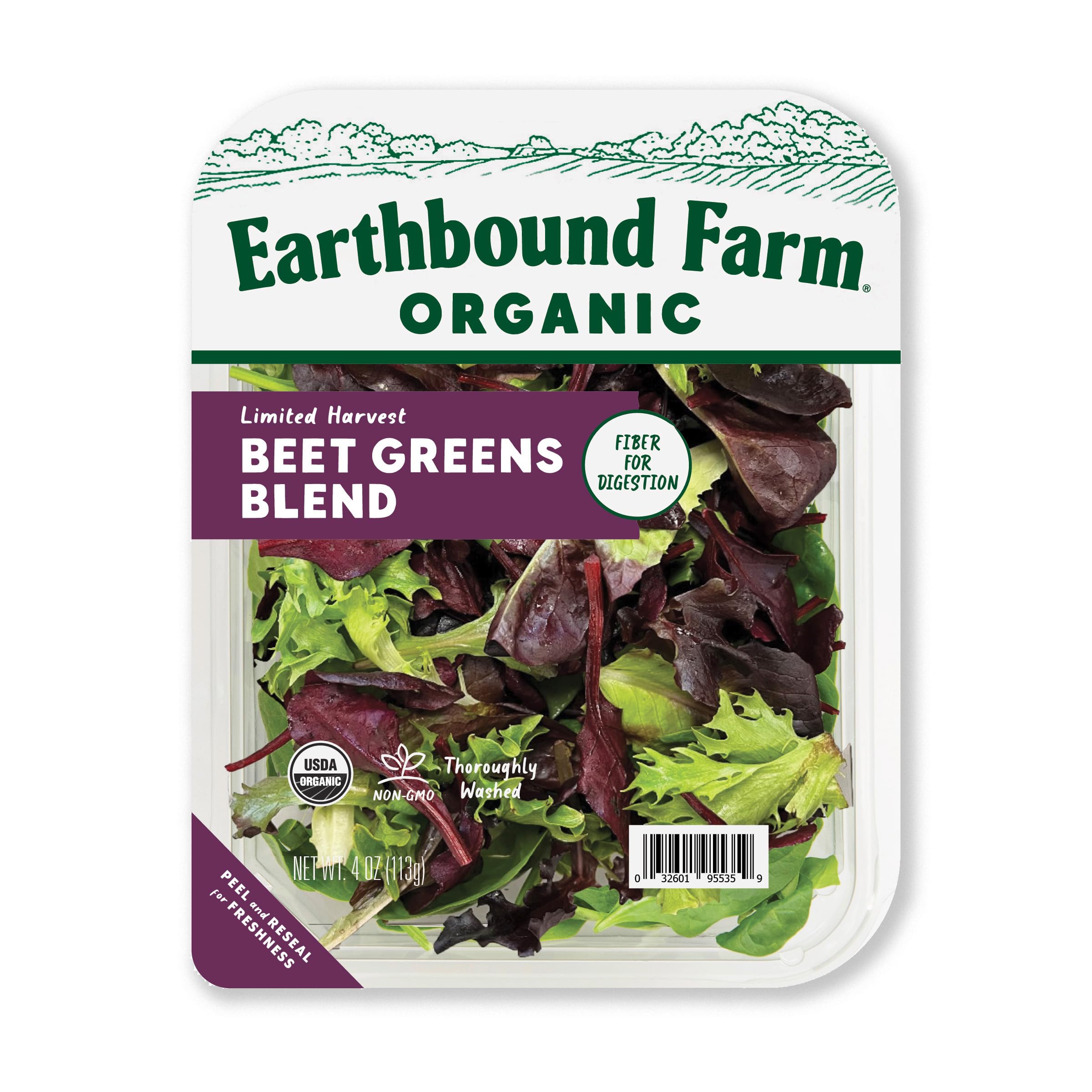 Earthbound Farm Organic Beet Greens, 4 OZ