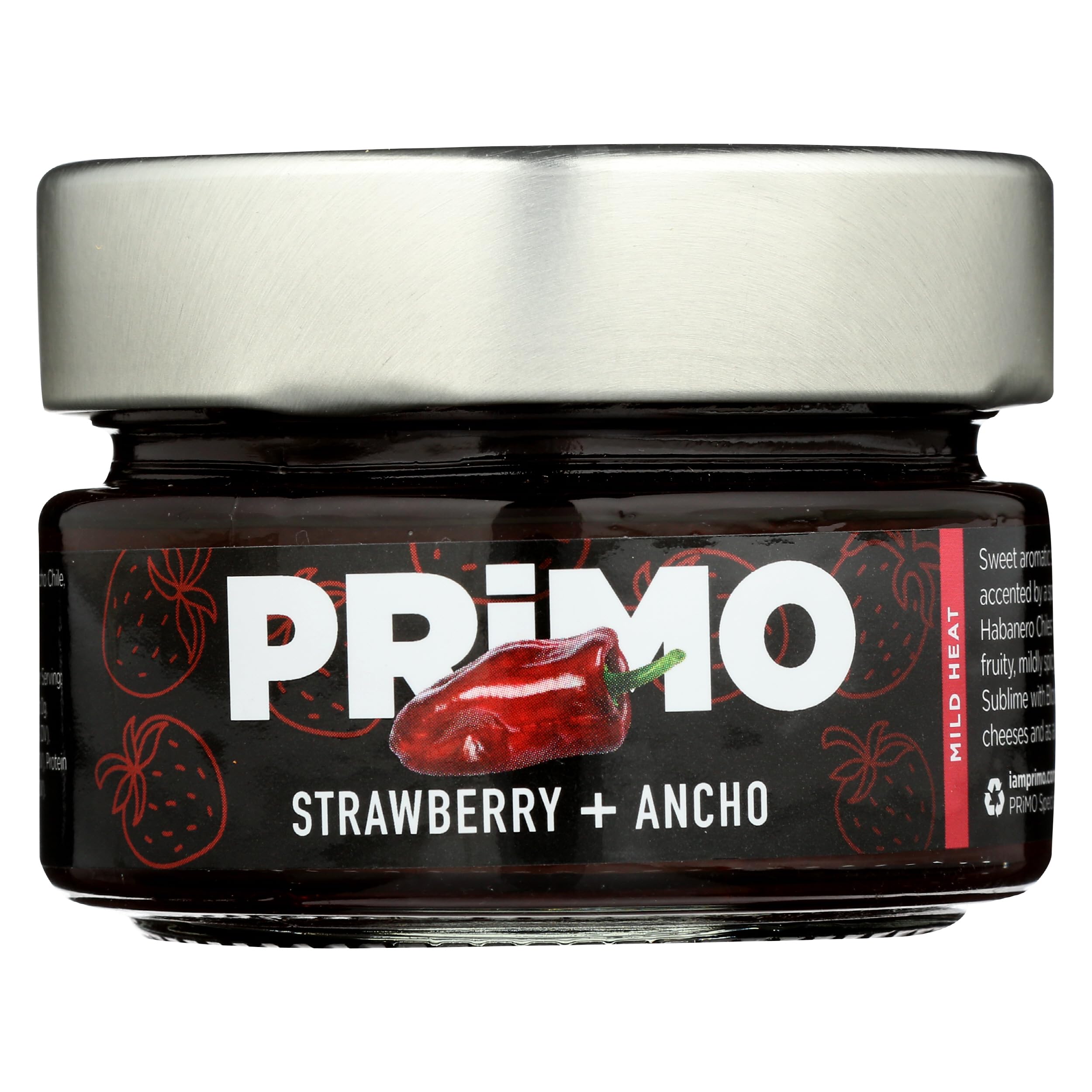 Primo Specialty Foods Strawberry Ancho Preserves, 4.5 OZ