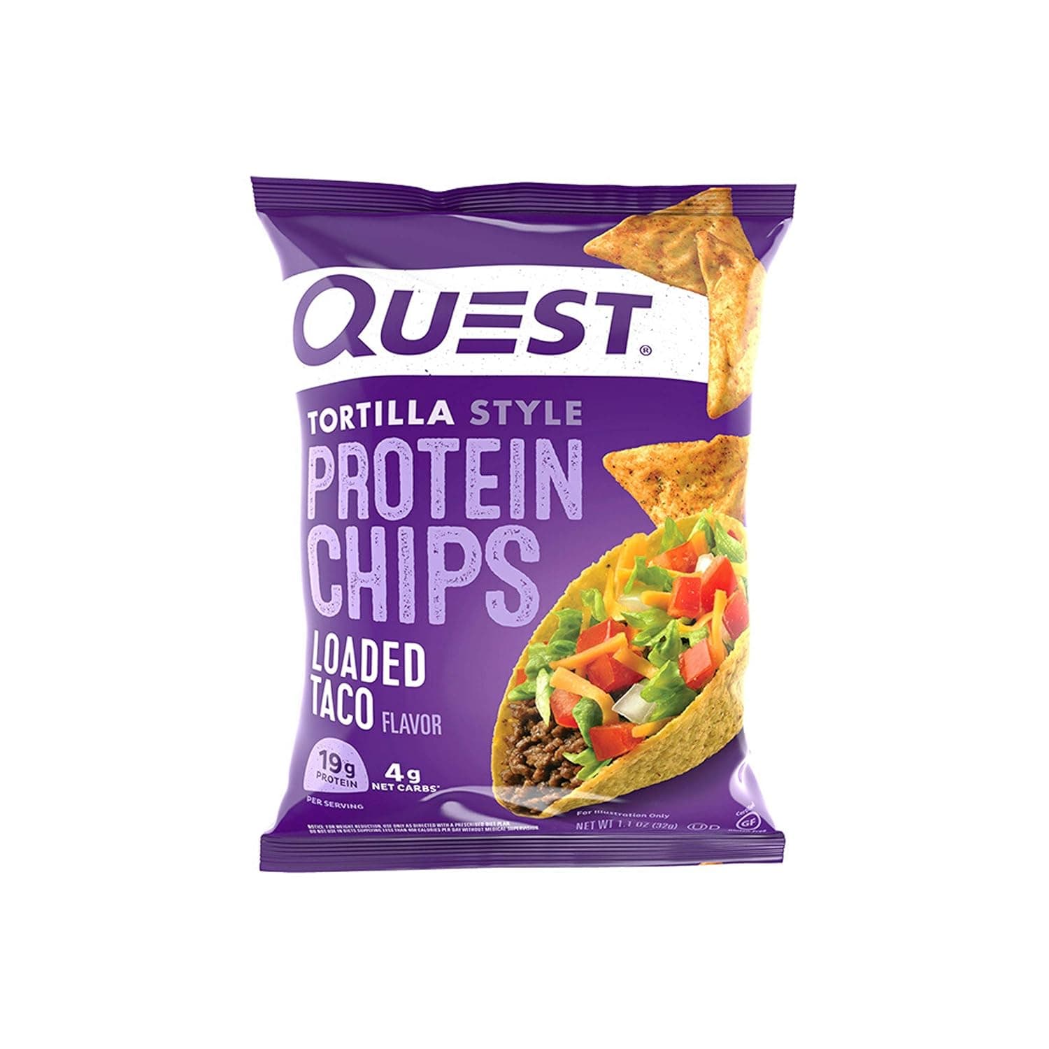 Quest Nutrition Tortilla Style Protein Chips (Loaded Taco)