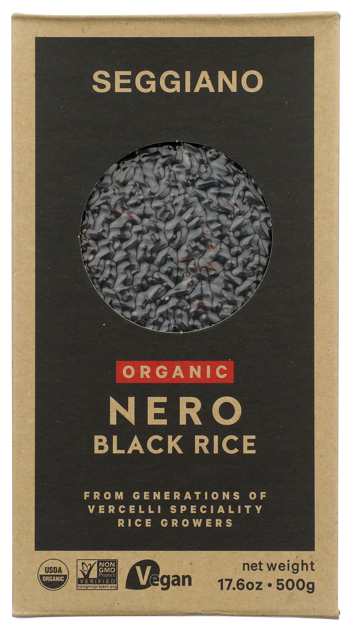 Rice Black Nerone Organic, 18 Ounce
