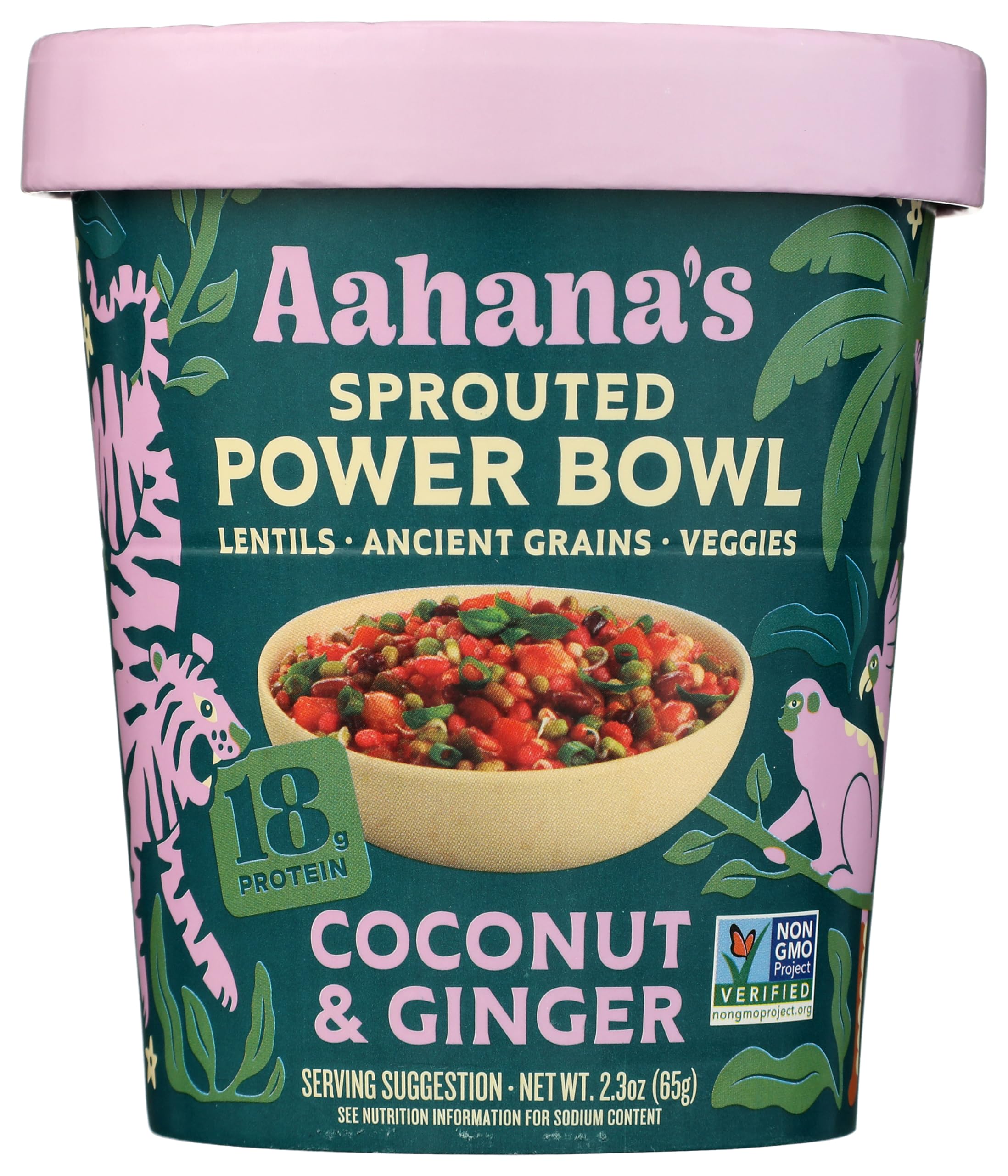 Sprouted Power Bowl Coconut Ginger, 2.3 Ounce