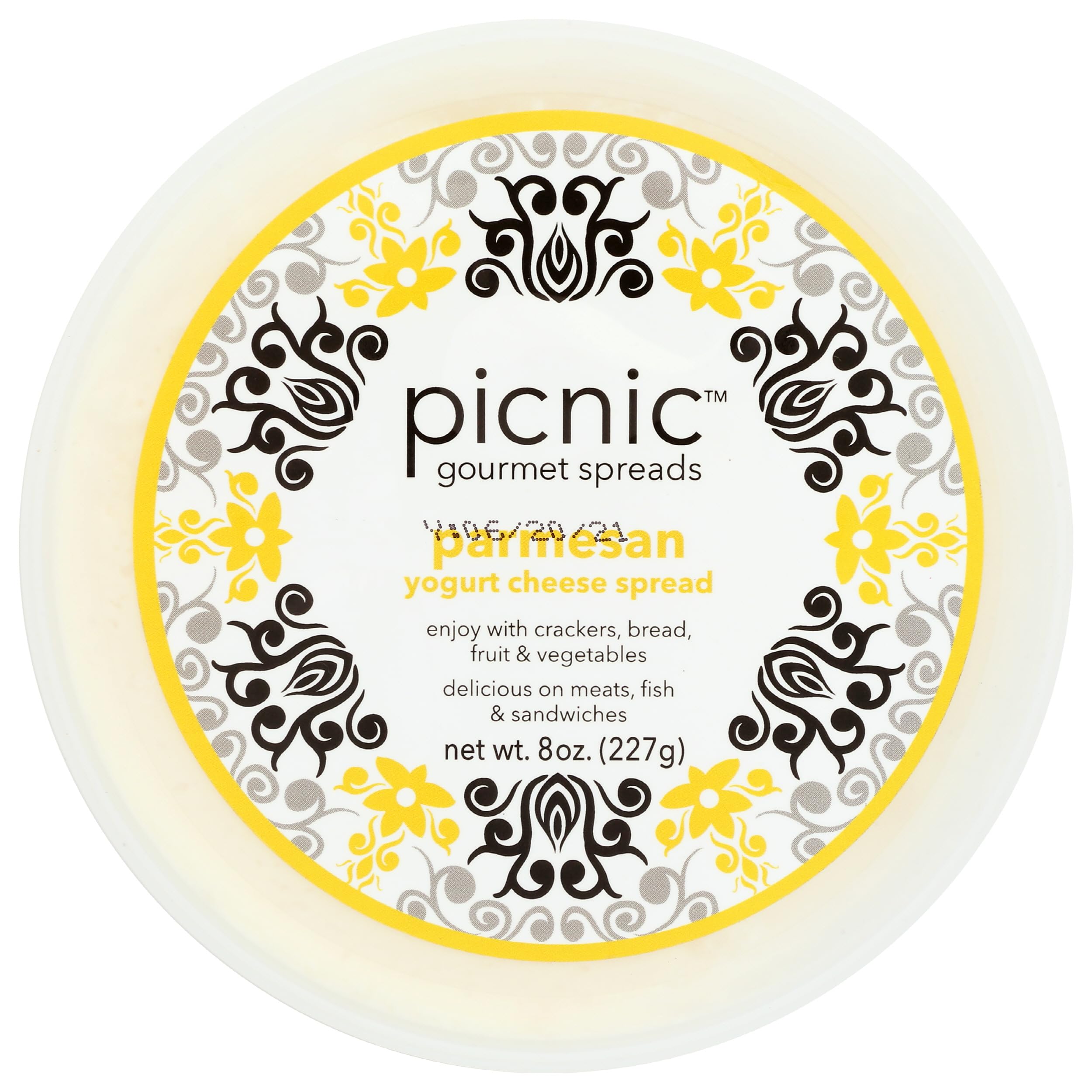 Picnic Gourmet Spreads Spread Parmesan, 8 Ounce
