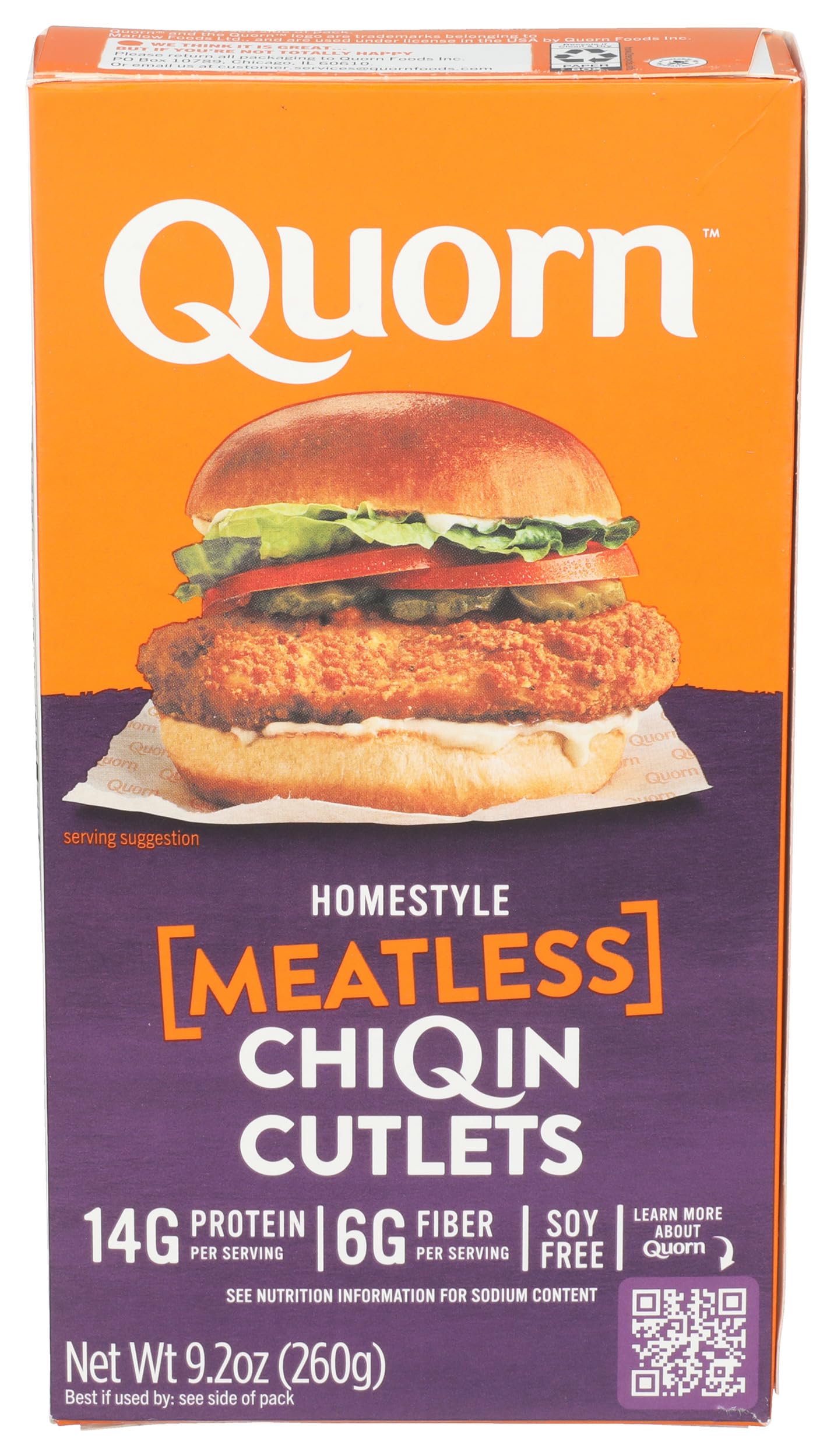 Frozen, Cutlet Meatless Chiqin Fried Homestyle, 9.2 Ounce