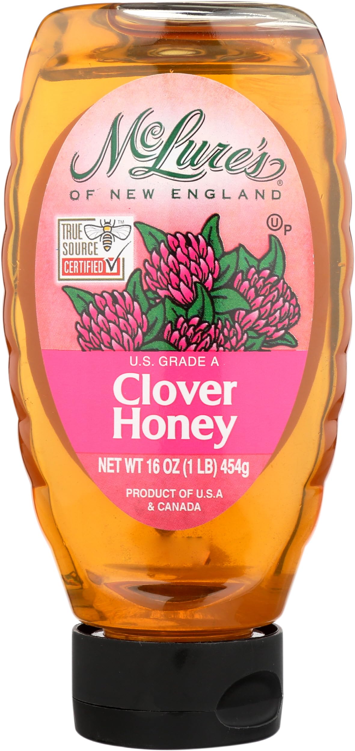 McLures Honey Clover Honey, 16 OZ