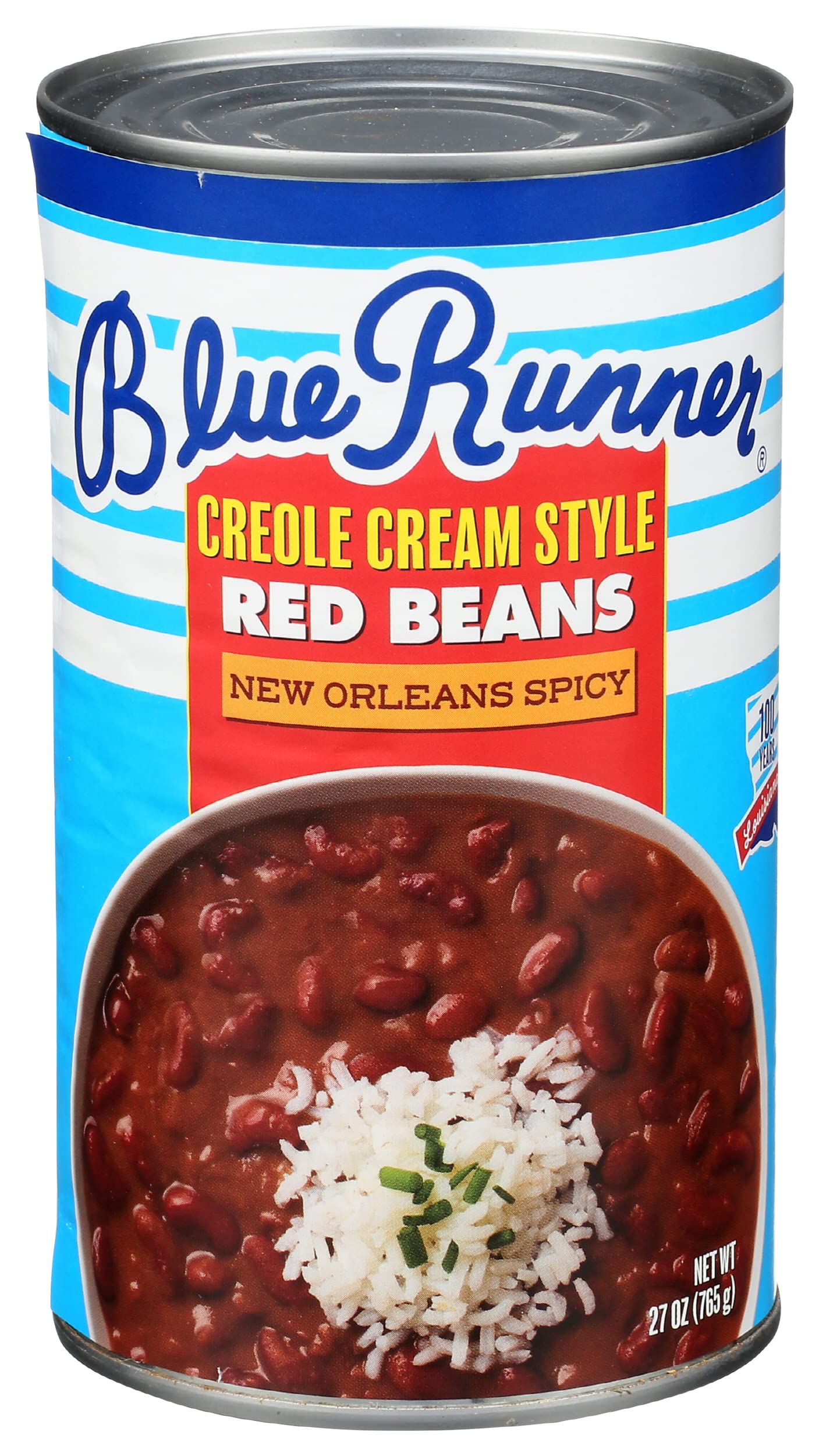 Beans Red Creole Cream Style New Orleans Spicy, 27 Ounce