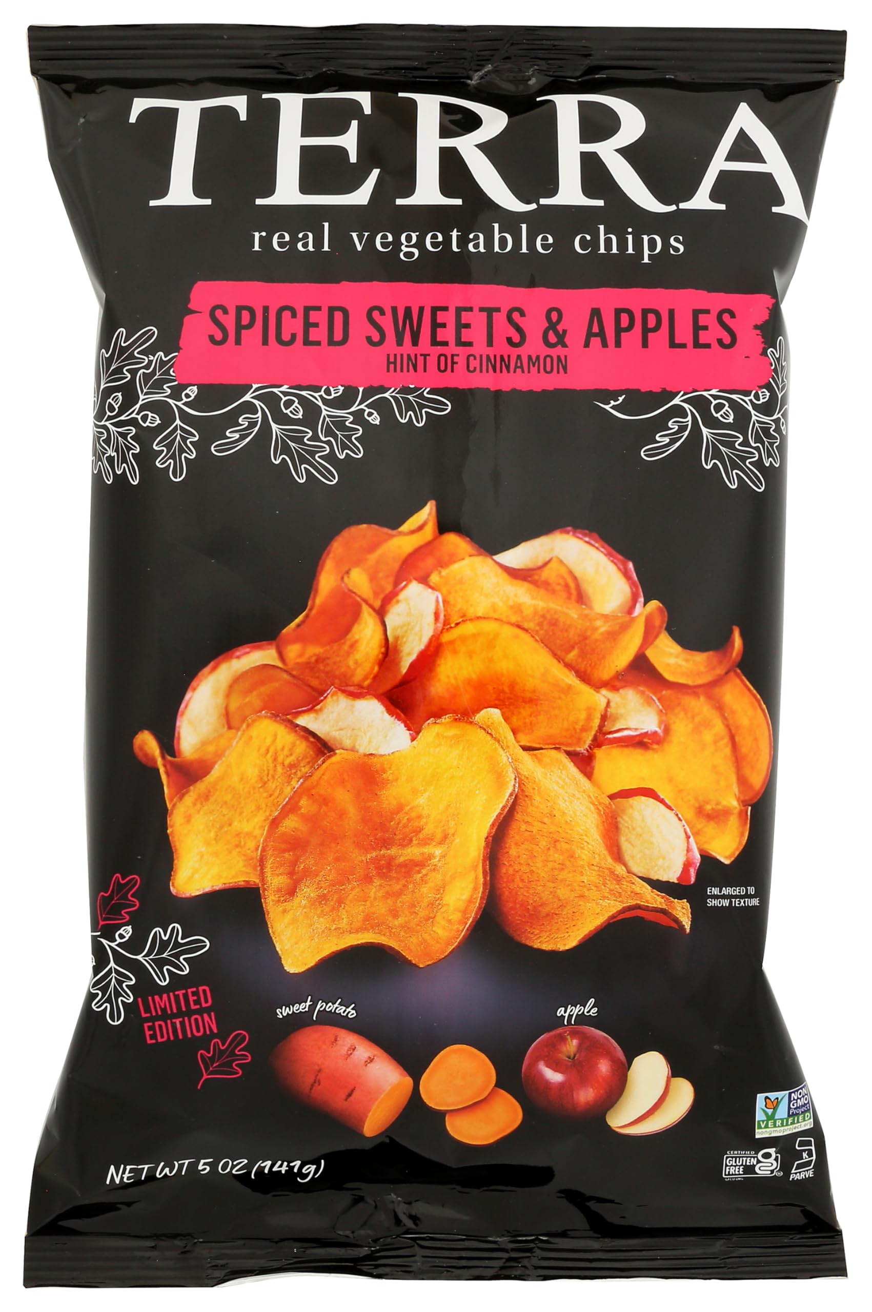 Terra Spiced Sweets & Apples Vegetable Chips, 5 Oz