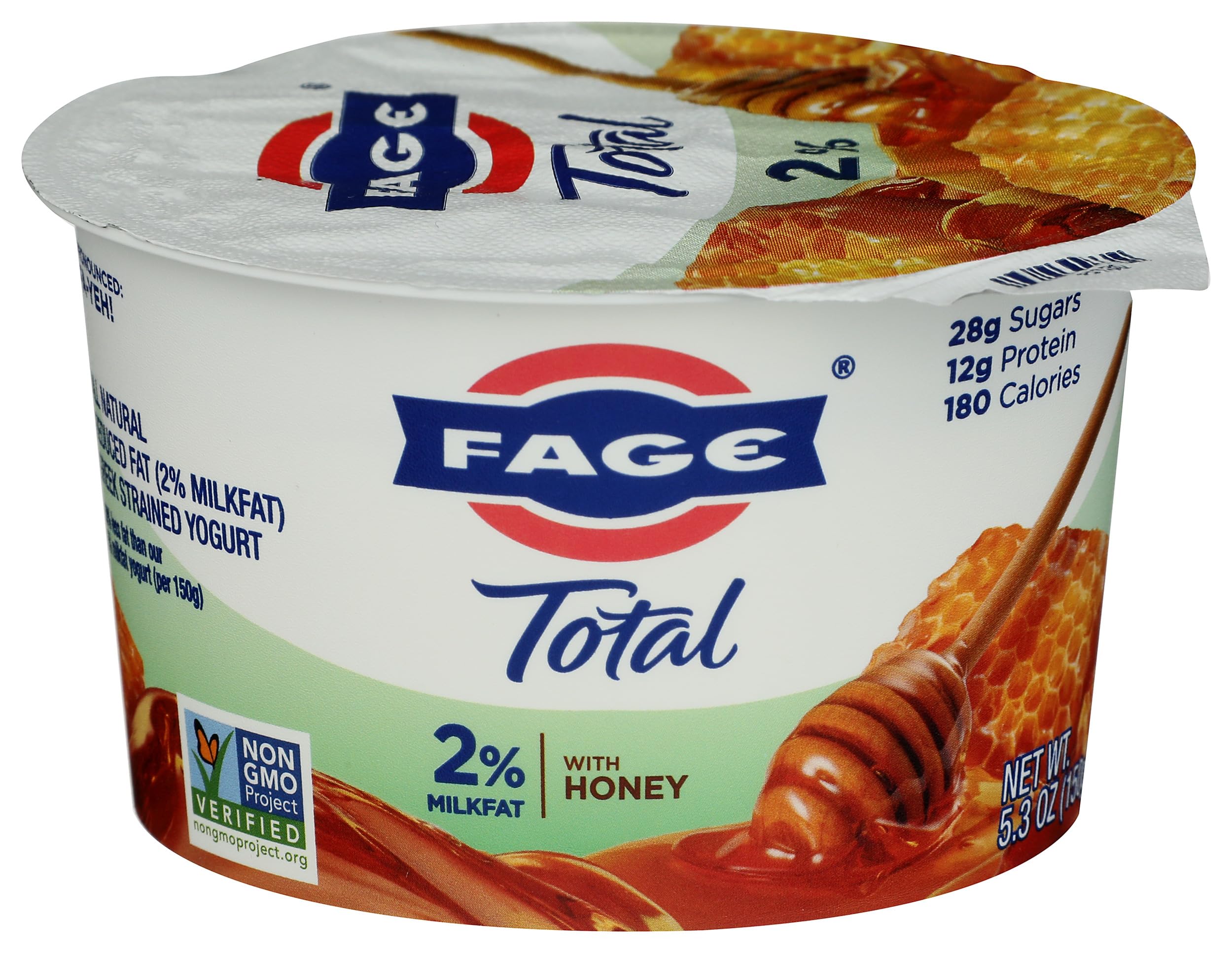 Fage 2% W/Hny Total, 5.3 Ounce