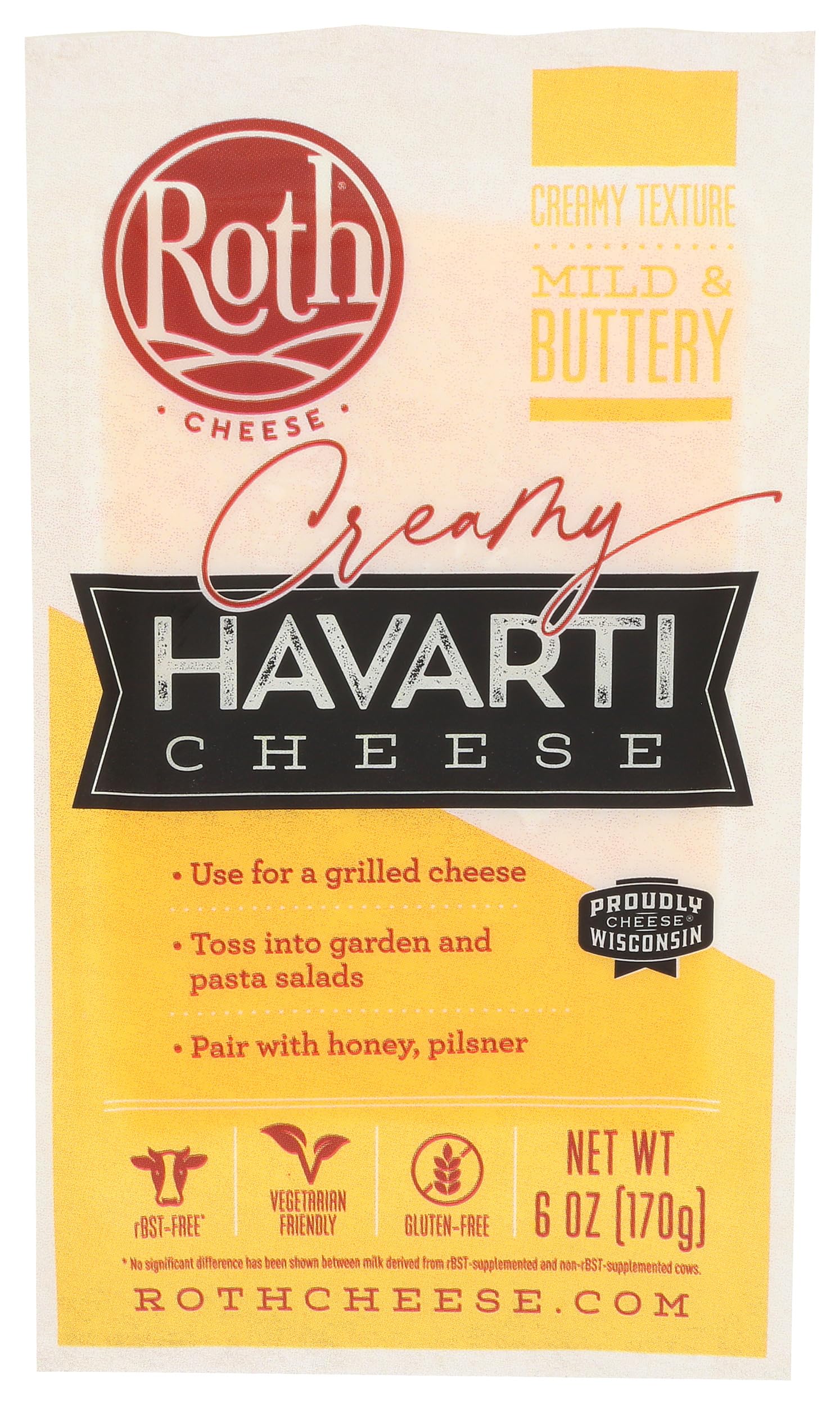 Roth Cheese Roth, Original Havarti, 6 Ounce