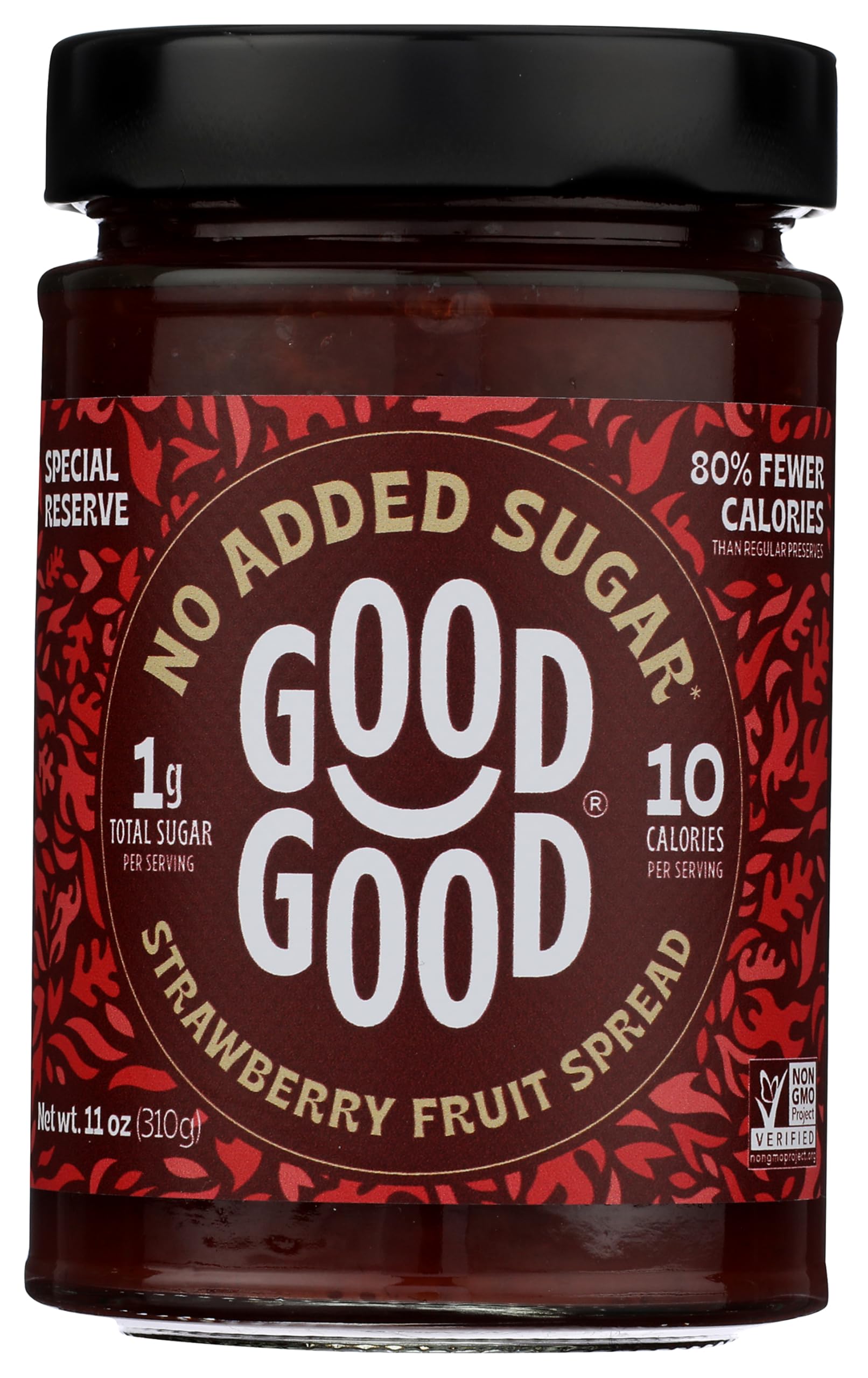 GOOD GOOD Special Reserve Strawberry Fruit Spread, 11 OZ