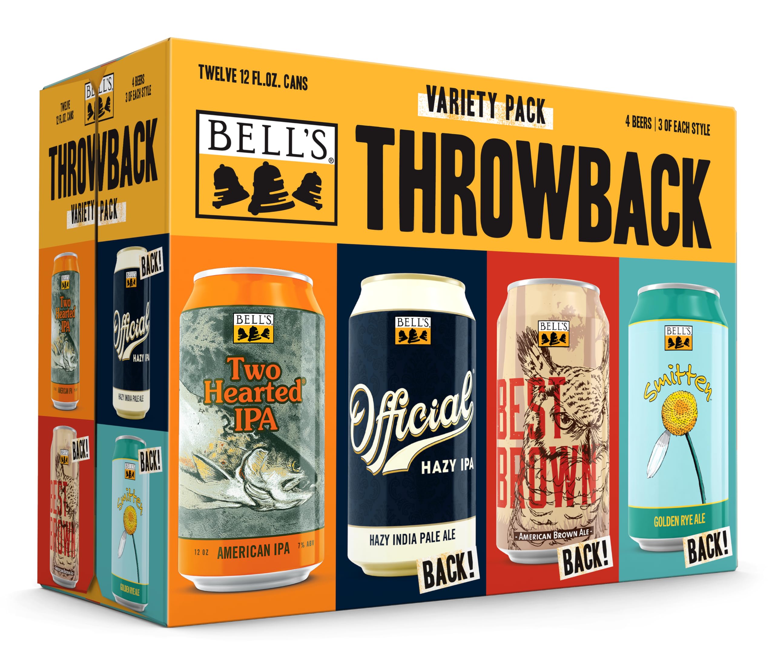 Bells Brewery Variety IPA 12pk Cans, 12 FZ