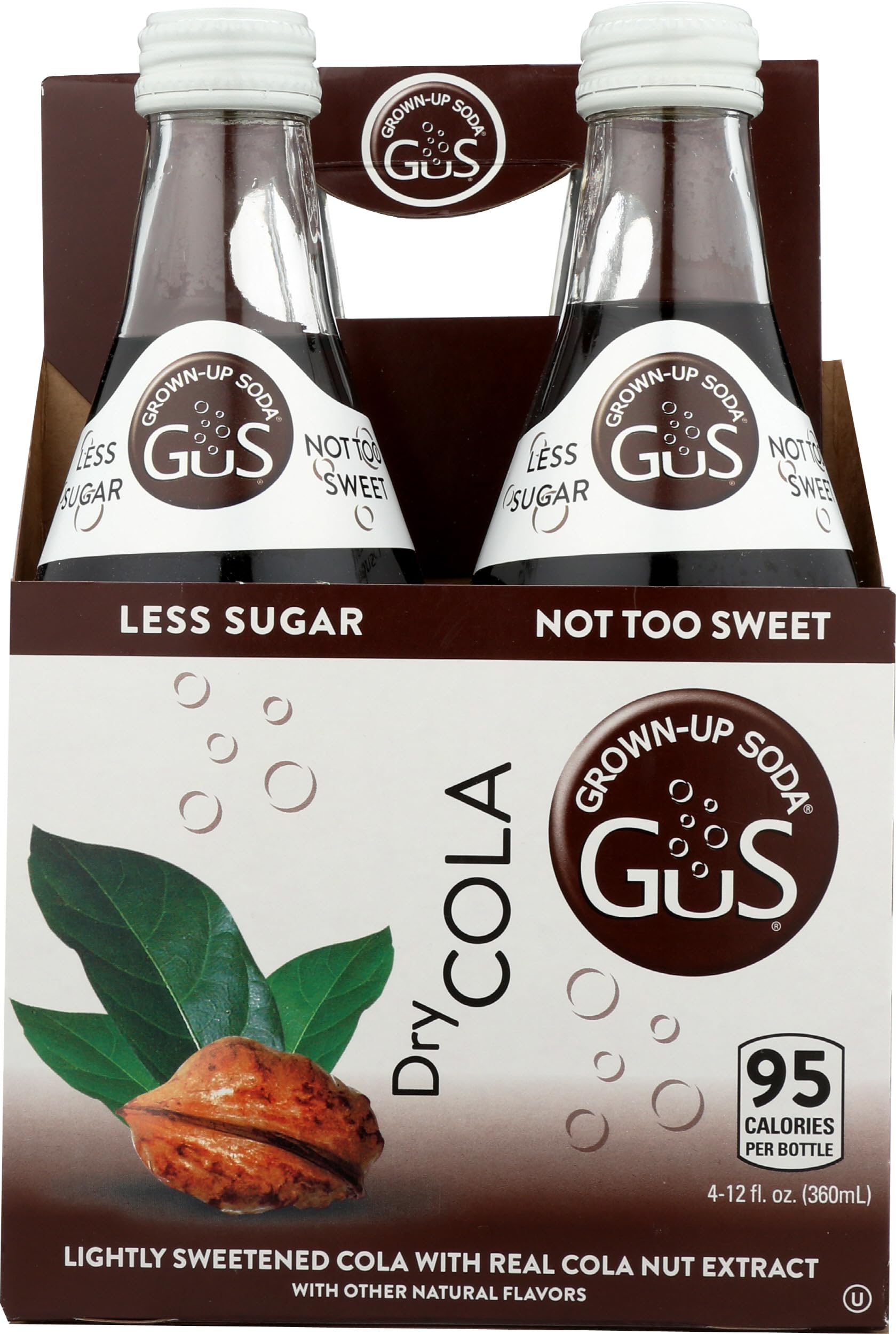 Gus Grown-Up Soda Gus Soda Cola 4 Pack, 12 FZ