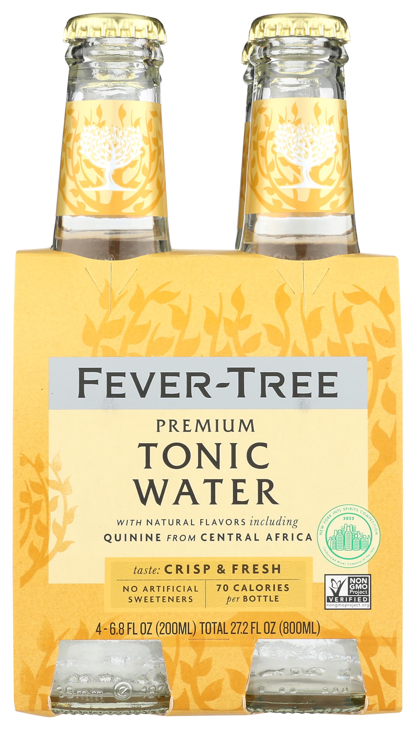 Tonic Water, 6.8 Fl Oz, 4 Pack
