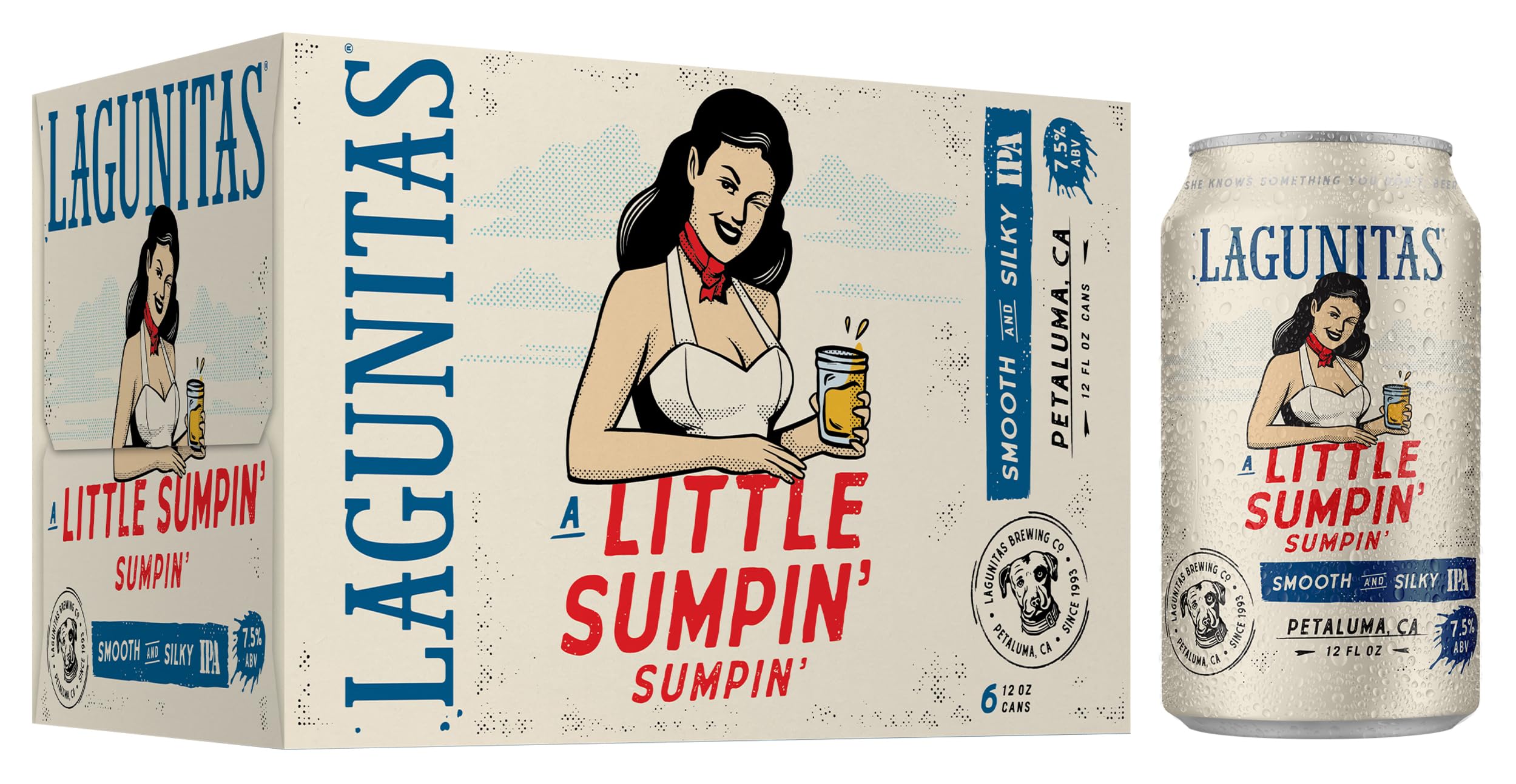 Lagunitas A Little Sumpin' Sumpin' Ale, 6pk, 12 Fl Oz Cans, 7.5% ABV